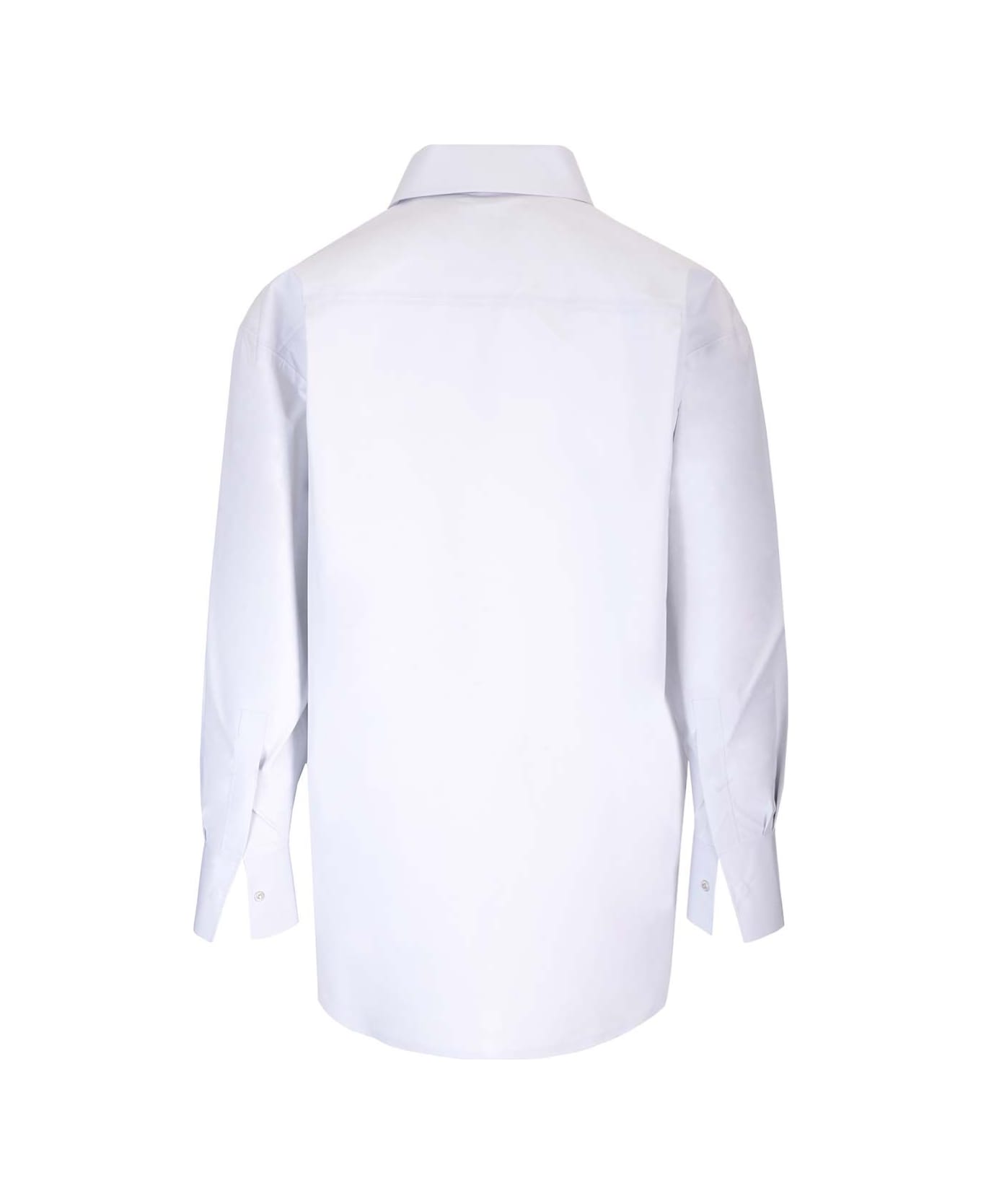 MM6 Maison Margiela Technical Oversized Shirt - White