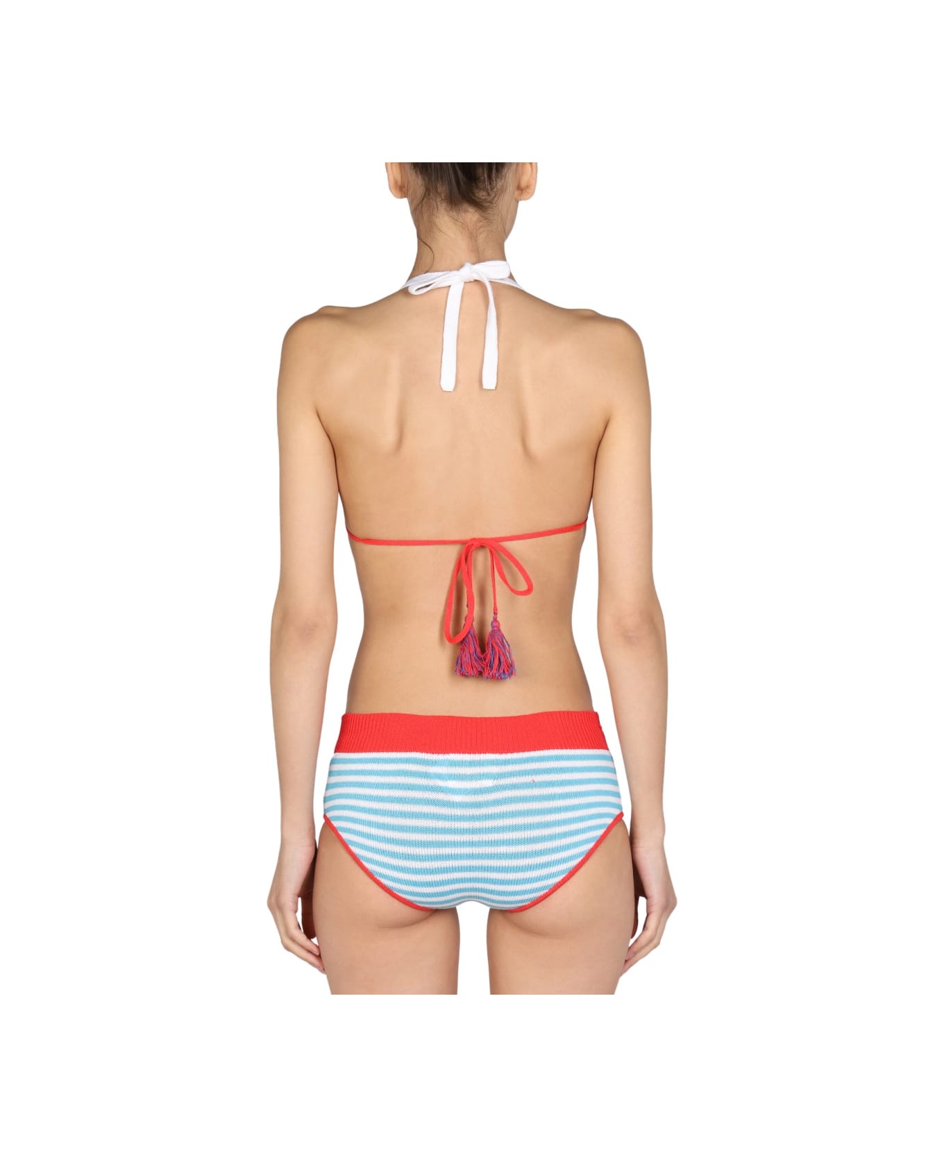 Gallo Striped Bikini Briefs - MULTICOLOUR 水着