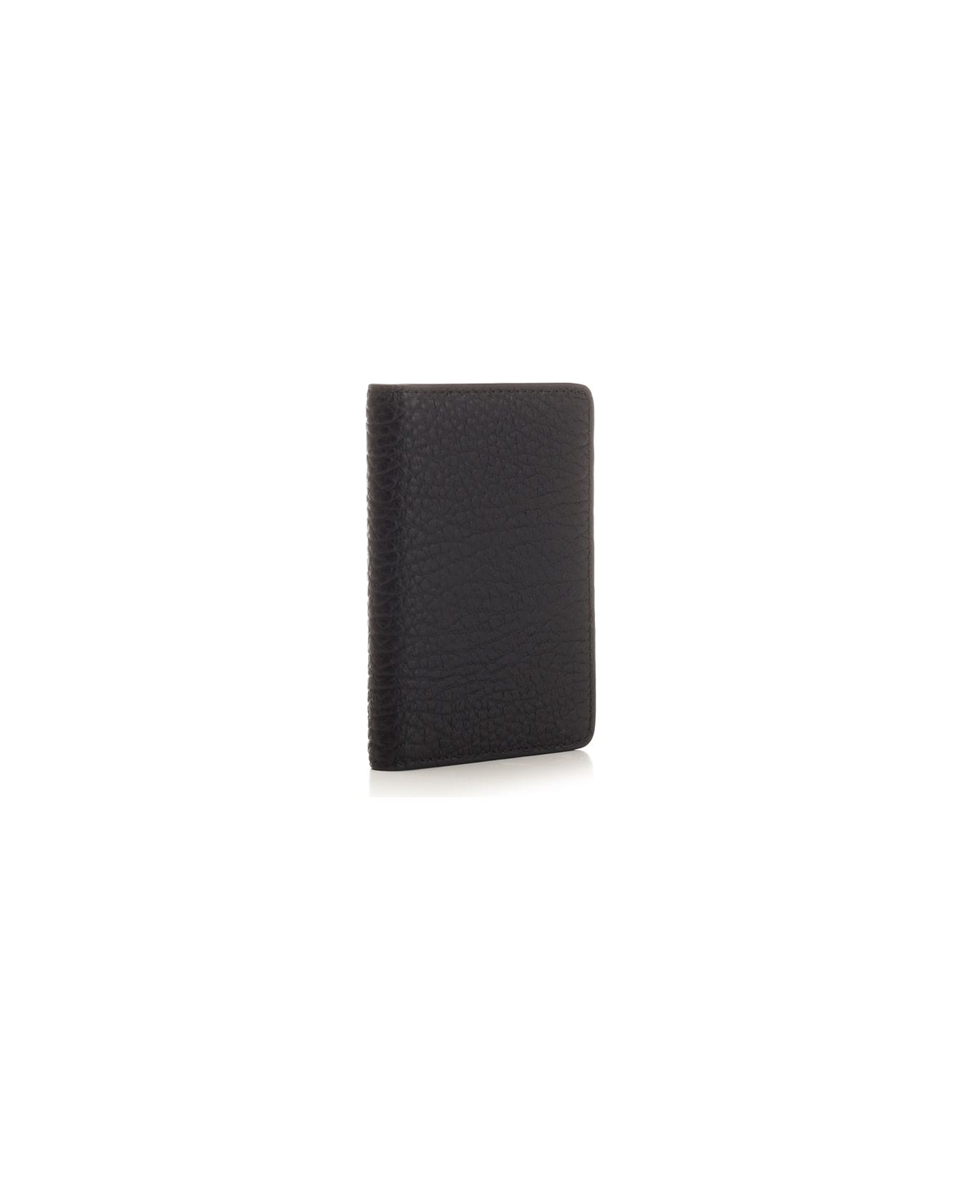 Maison Margiela "four Stitches" Card Holder - Black
