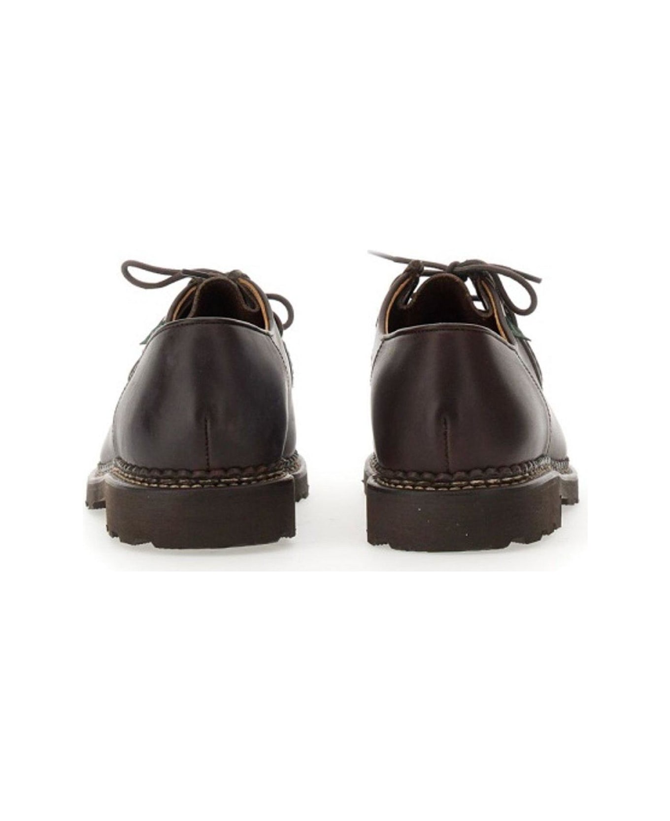 Paraboot Michael Round-toe Lace-up Shoes - Marron Lis Cafe