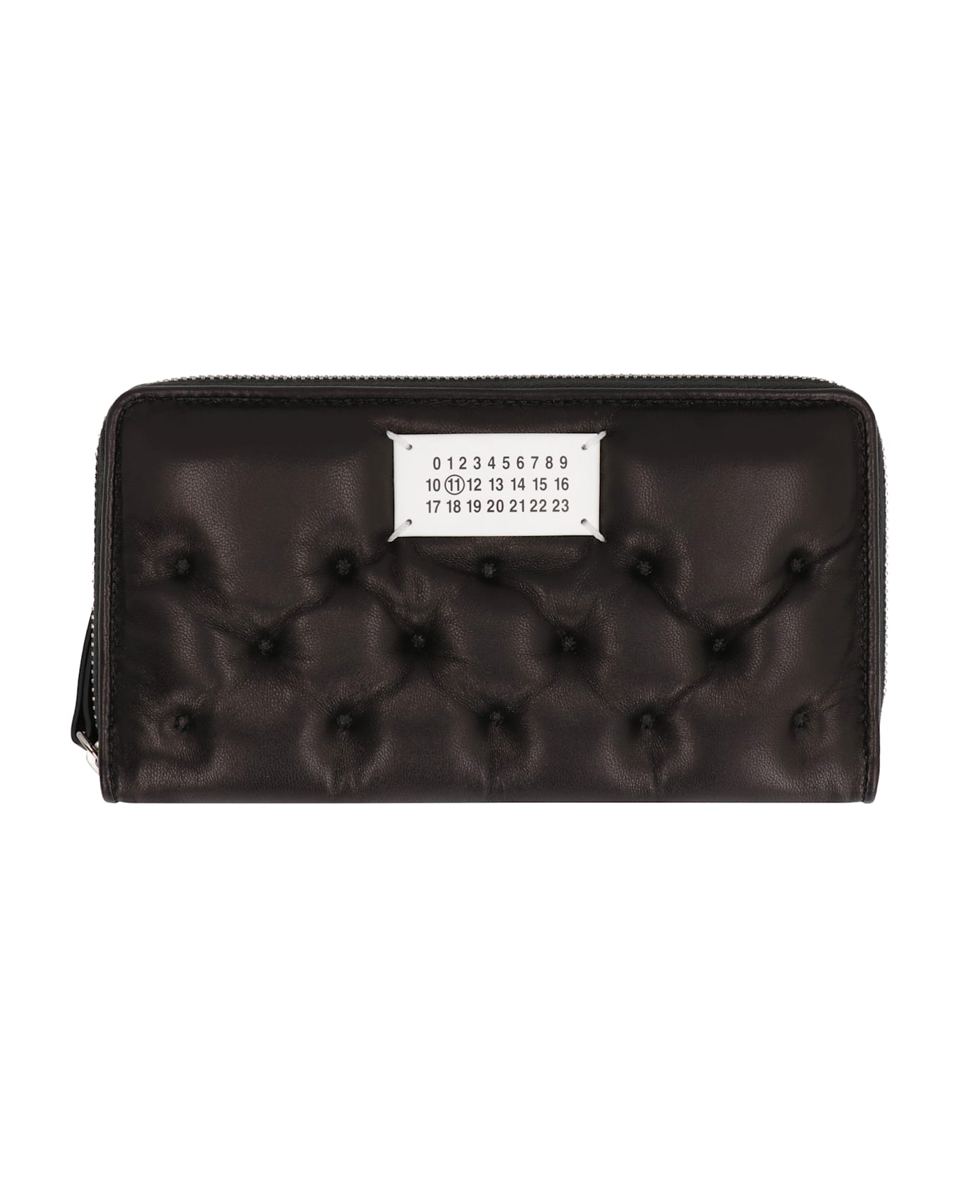 Maison Margiela Glam Slam Quilted Leather Wallet - Black