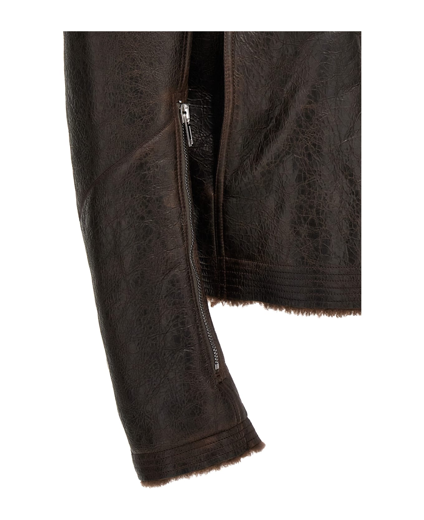 Rick Owens 'bauhaus' Jacket - Brown