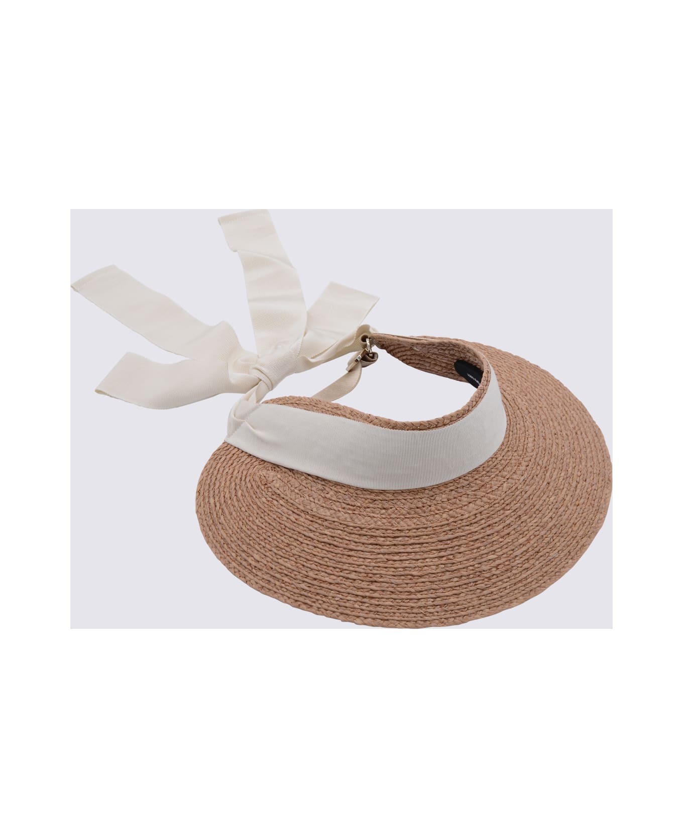 Helen Kaminski Natural And White Raffia Sabina Hat
