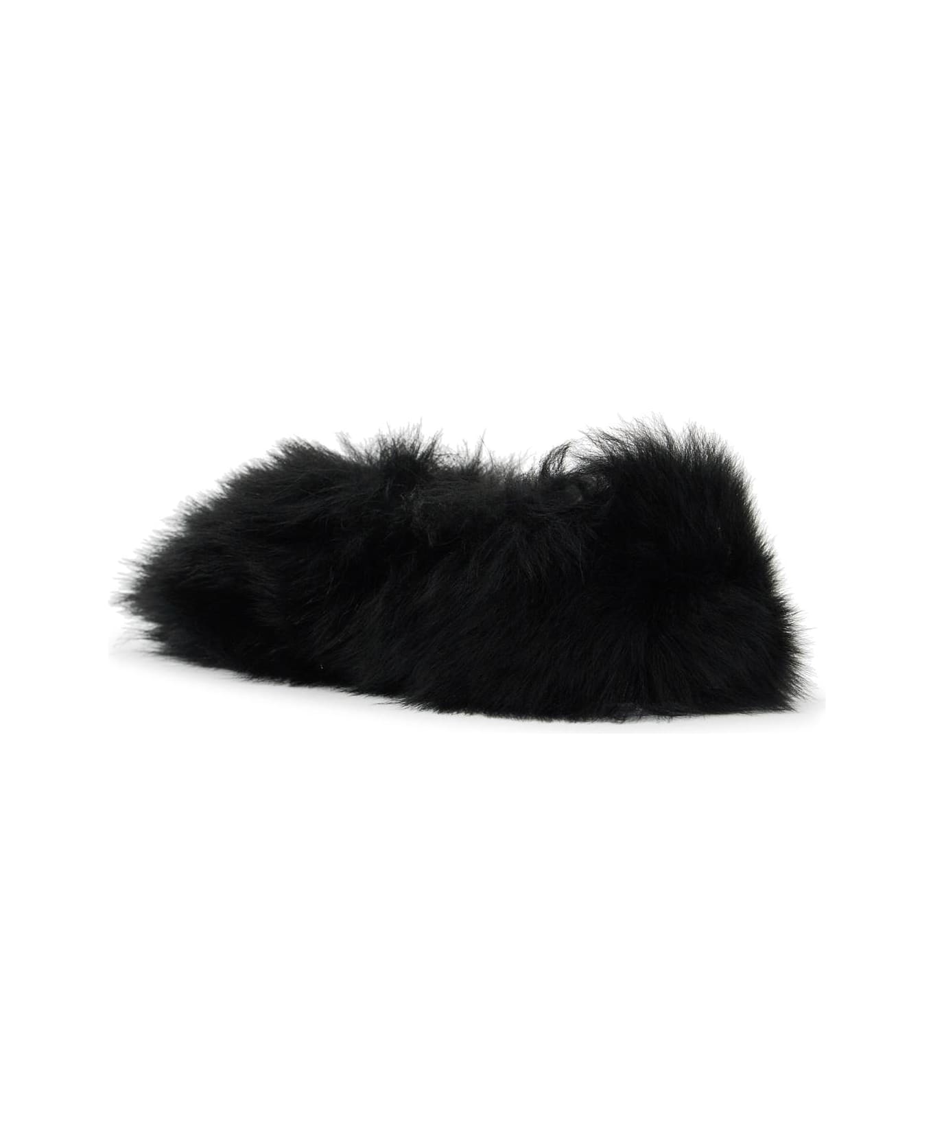 Jil Sander Fur-lined Slip-on - BLACK (Black)