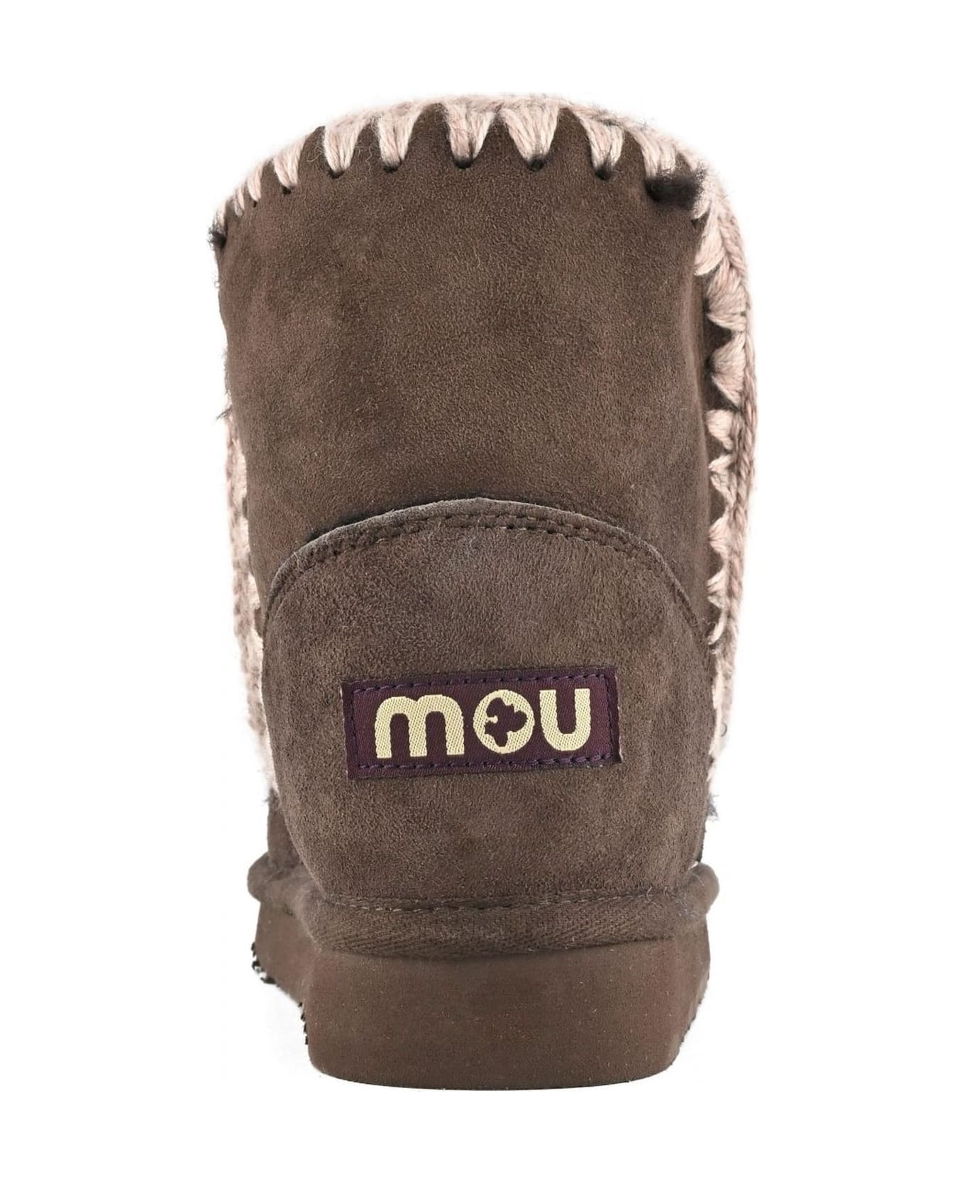Mou Brown Double-face Sheepskin Eskimo 18 - Brown
