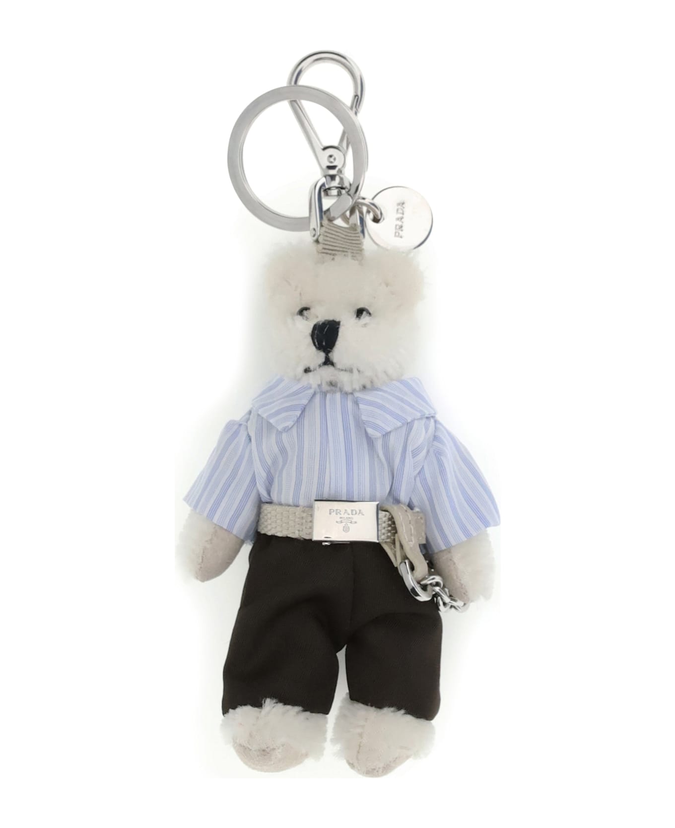 Prada Teddy Keychain
