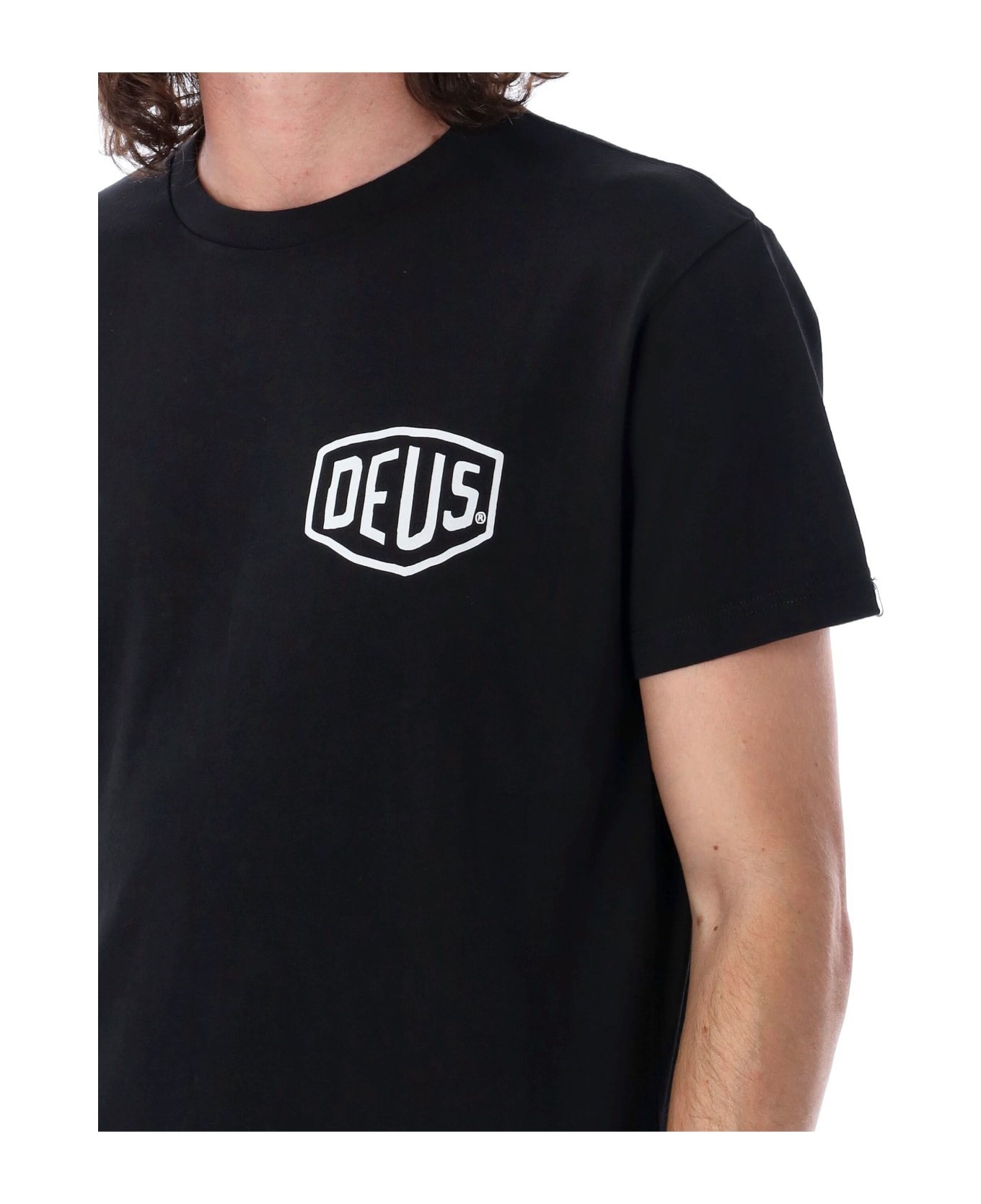Deus Ex Machina Venice Address T-shirt - BLACK