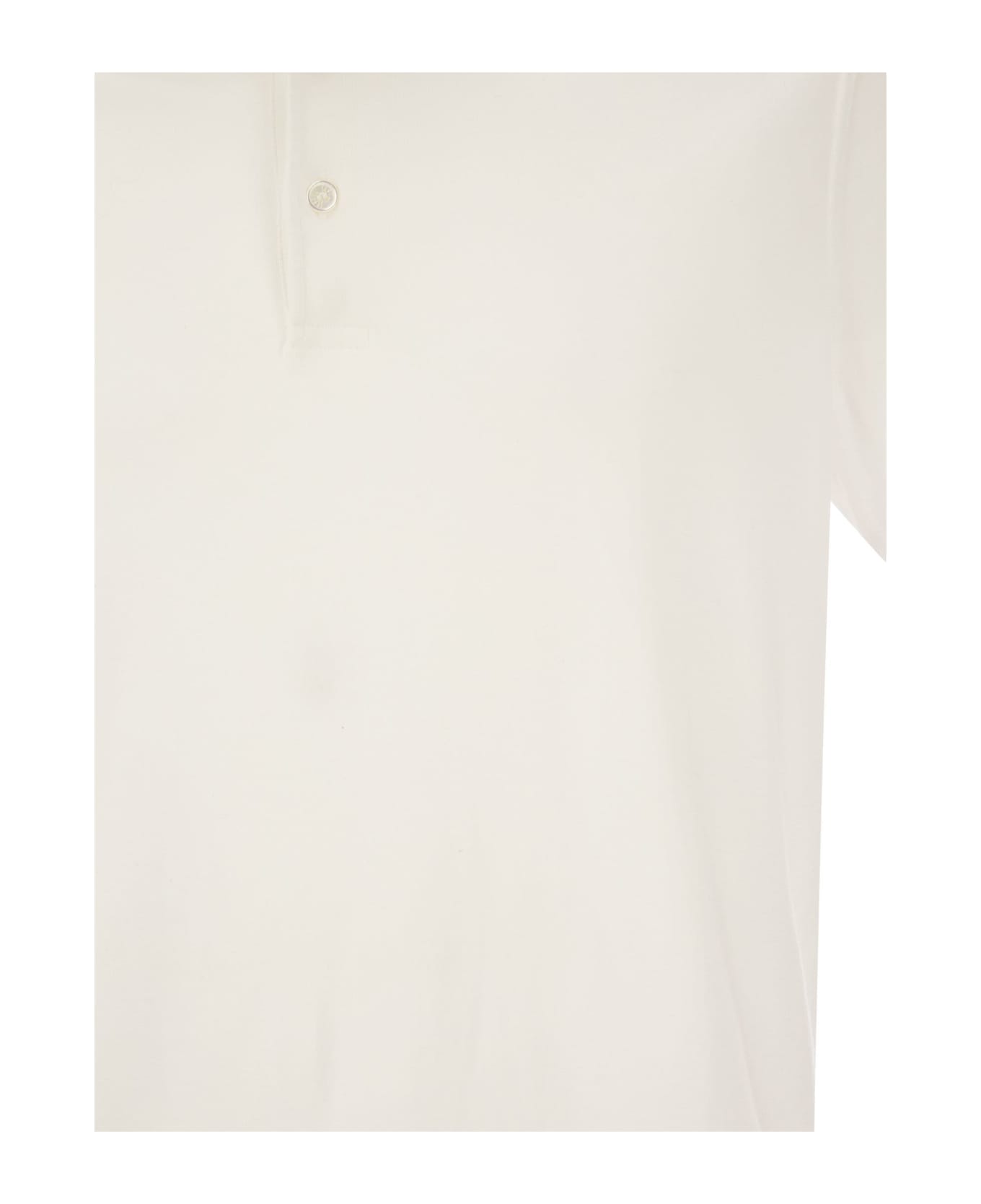 Fedeli Short-sleeved Polo Shirt - White ポロシャツ