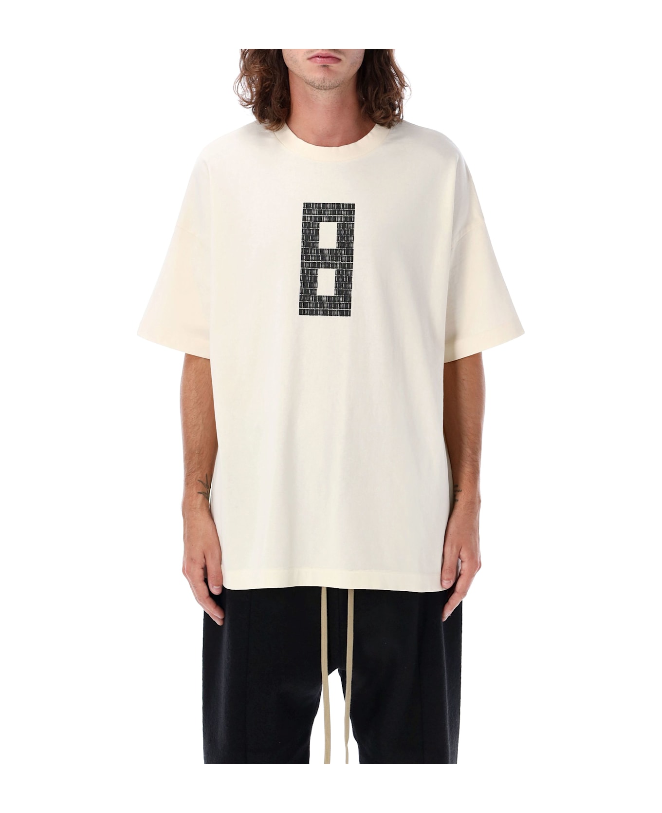 Fear of God 8 Print Oversized T-shirt - Cream