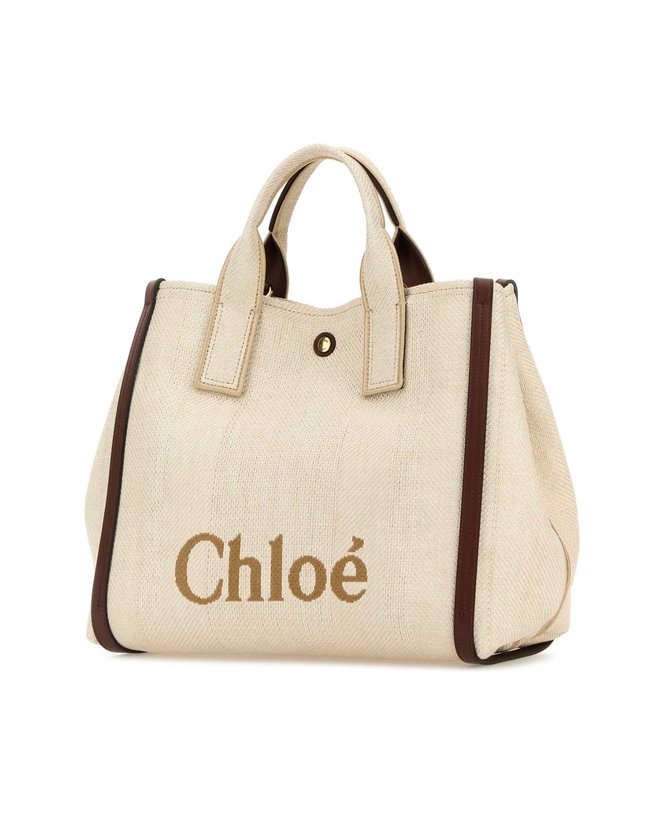 Chloé Sand Fabric Medium Chloã© Carry Shopping Bag