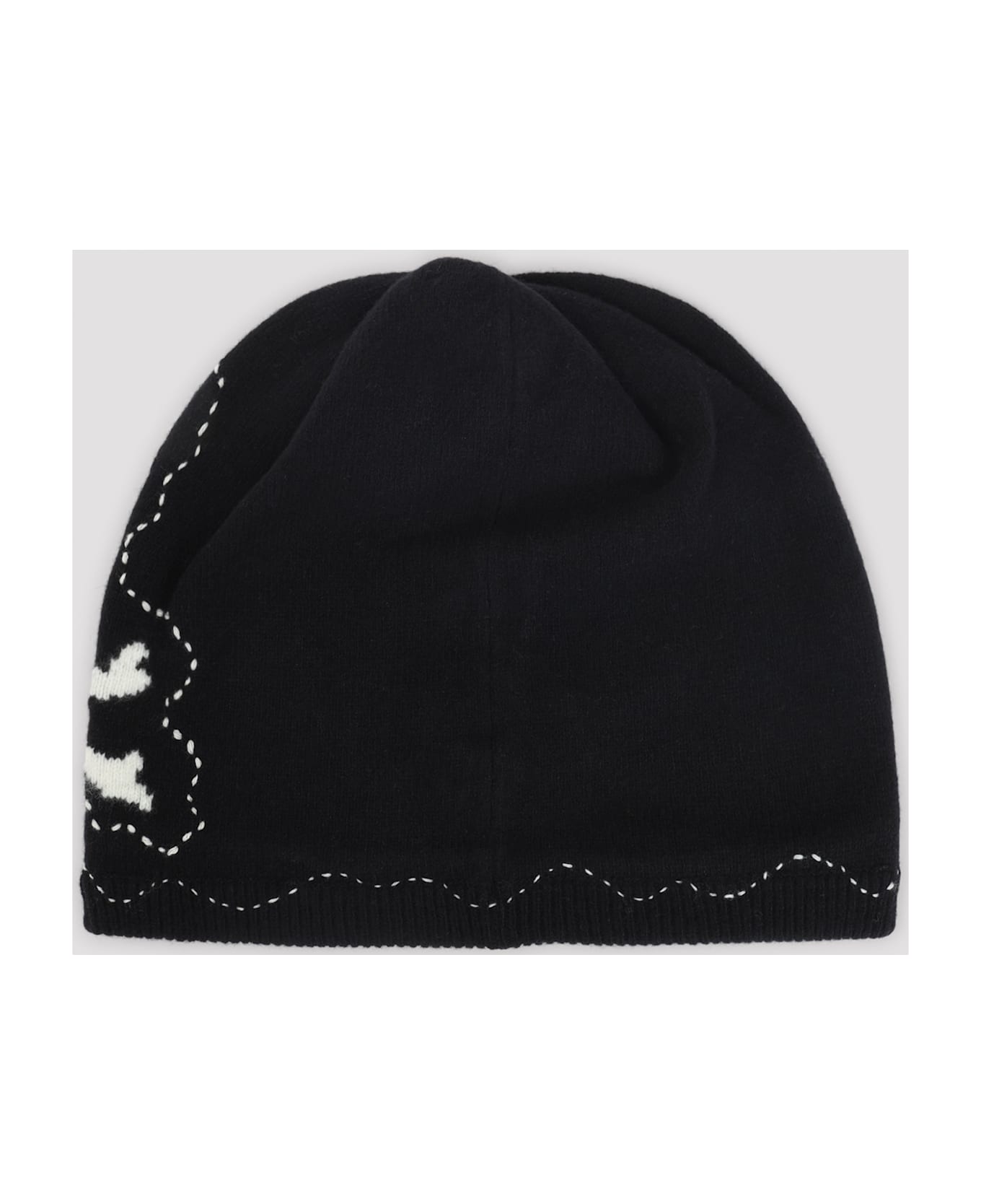 Mastermind Japan Hand Stitch Beanie - Black