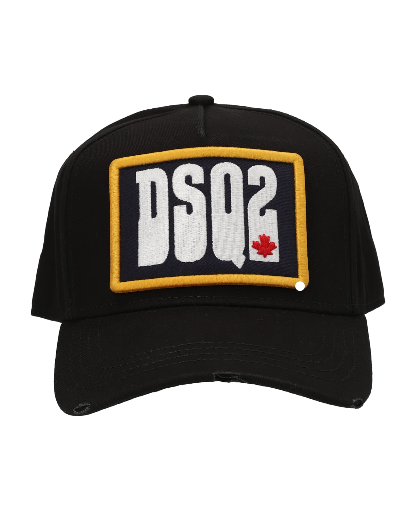 Dsquared2 Logo Patch Cap - Black  