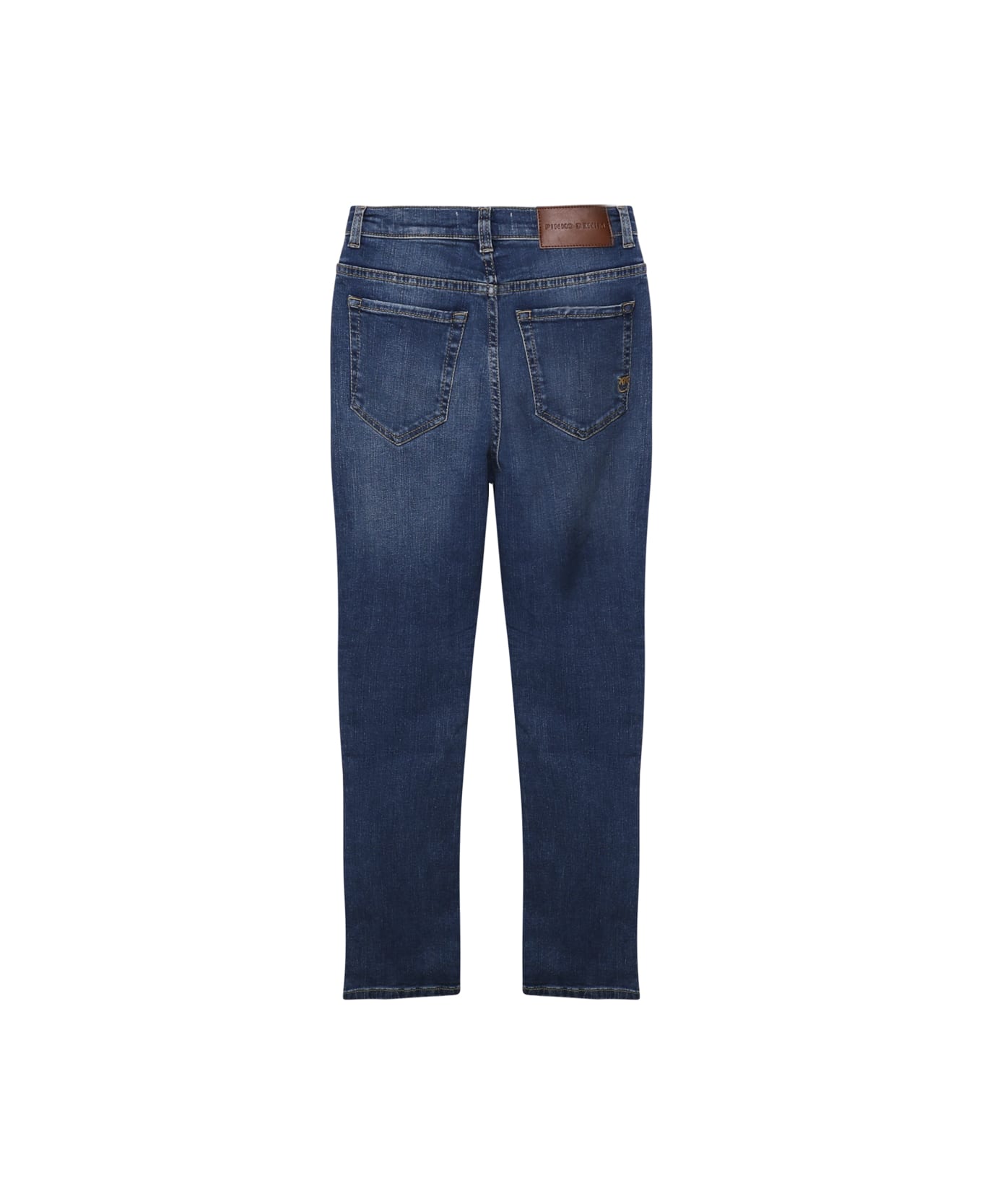 Pinko Cotton Bootcut Trousers - Dark denim