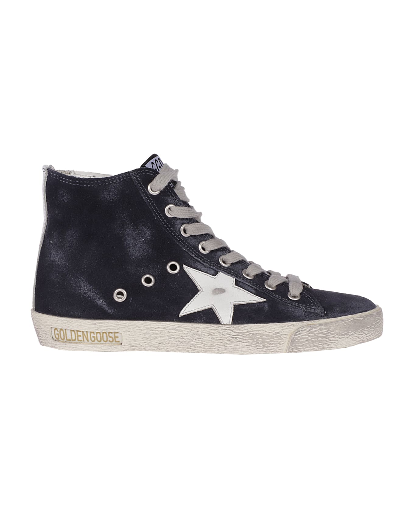 Golden Goose Francy Classic Suede Upper Shiny Leather Star - 50517