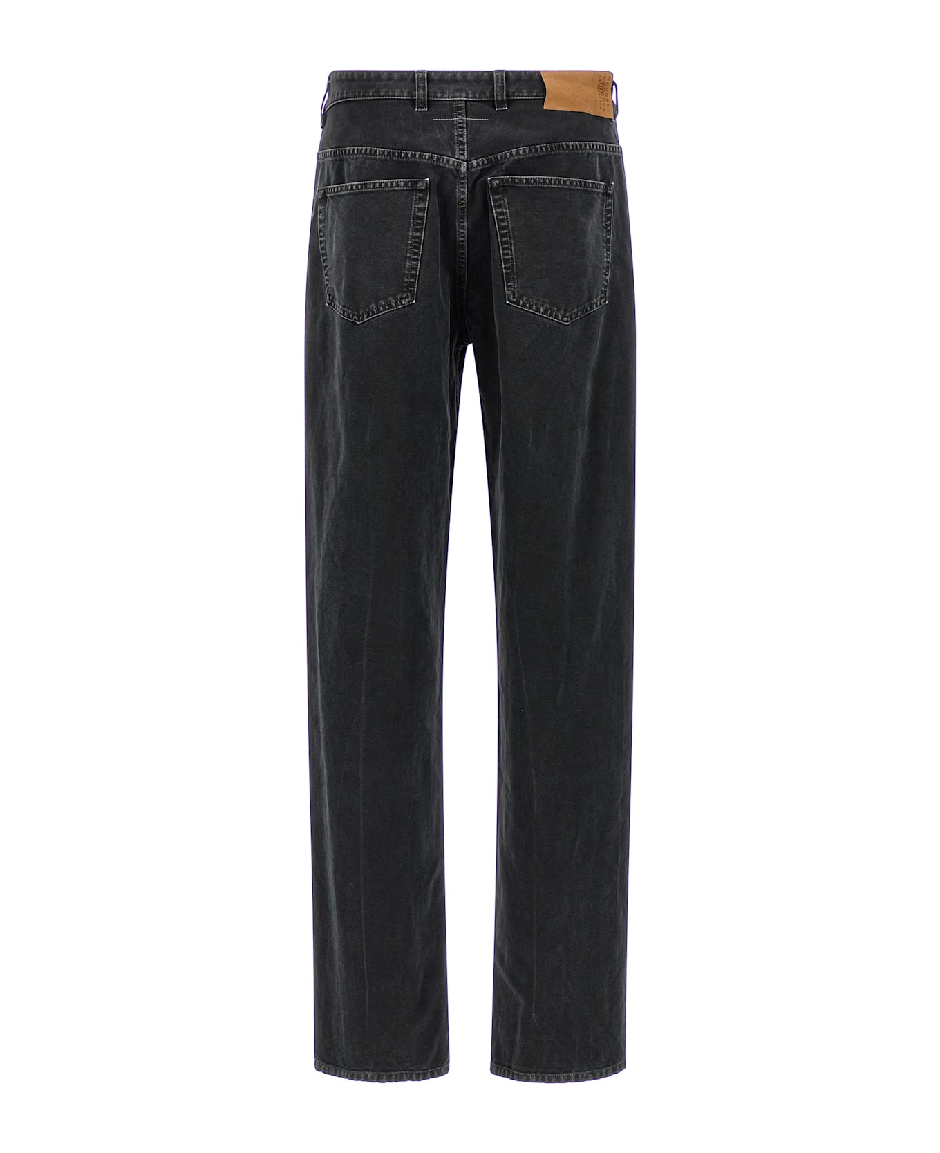 MM6 Maison Margiela Five-pocket Jeans - Black