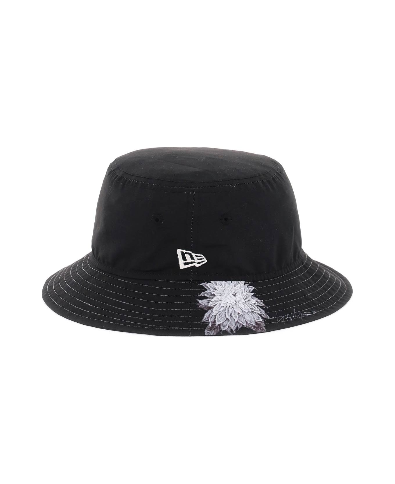 Yohji Yamamoto Dahlia Baseball Cap - BLACK (Black)