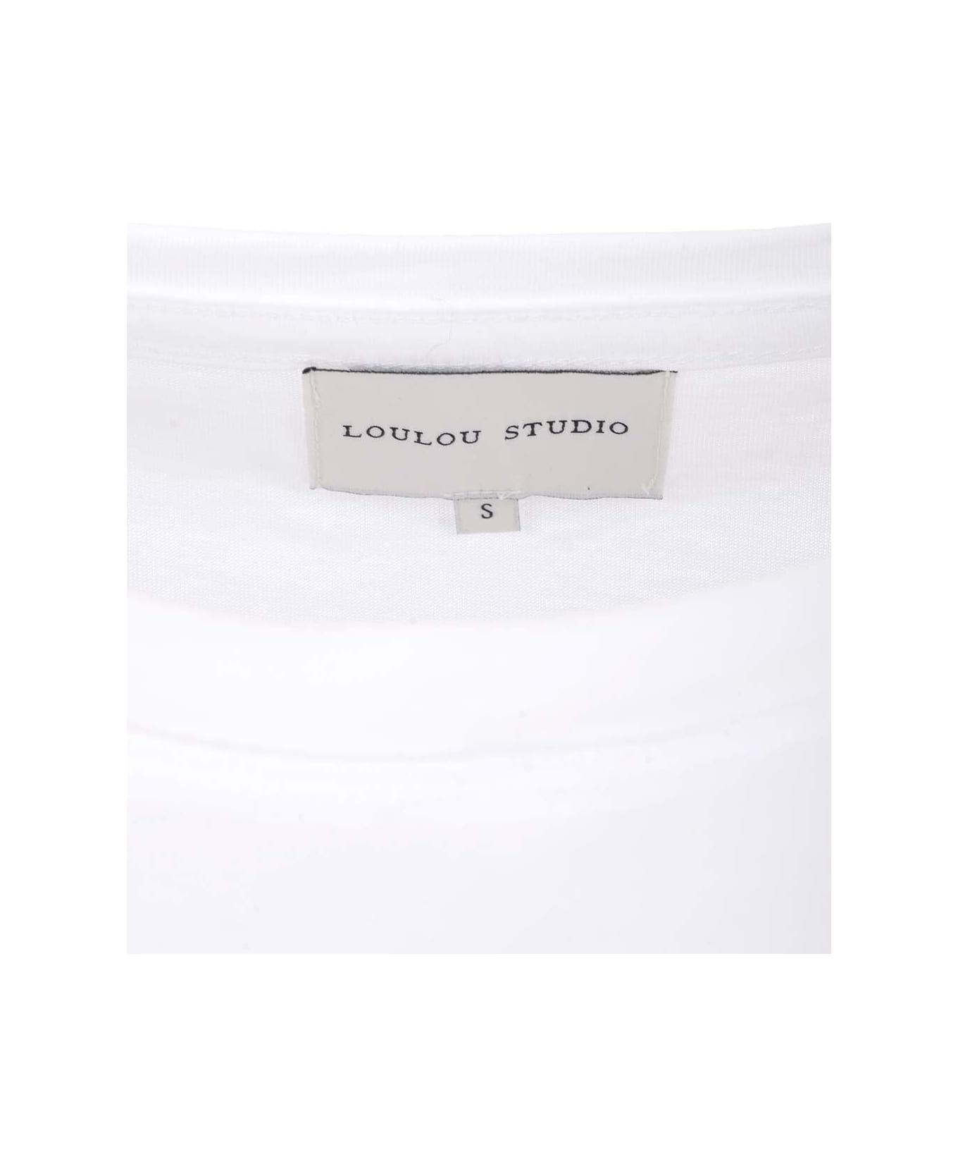 Loulou Studio Boxy Fit - White