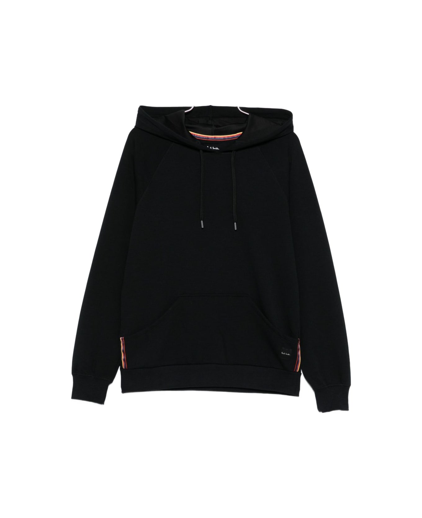 Paul Smith Signature Stripe Hoodie - Black