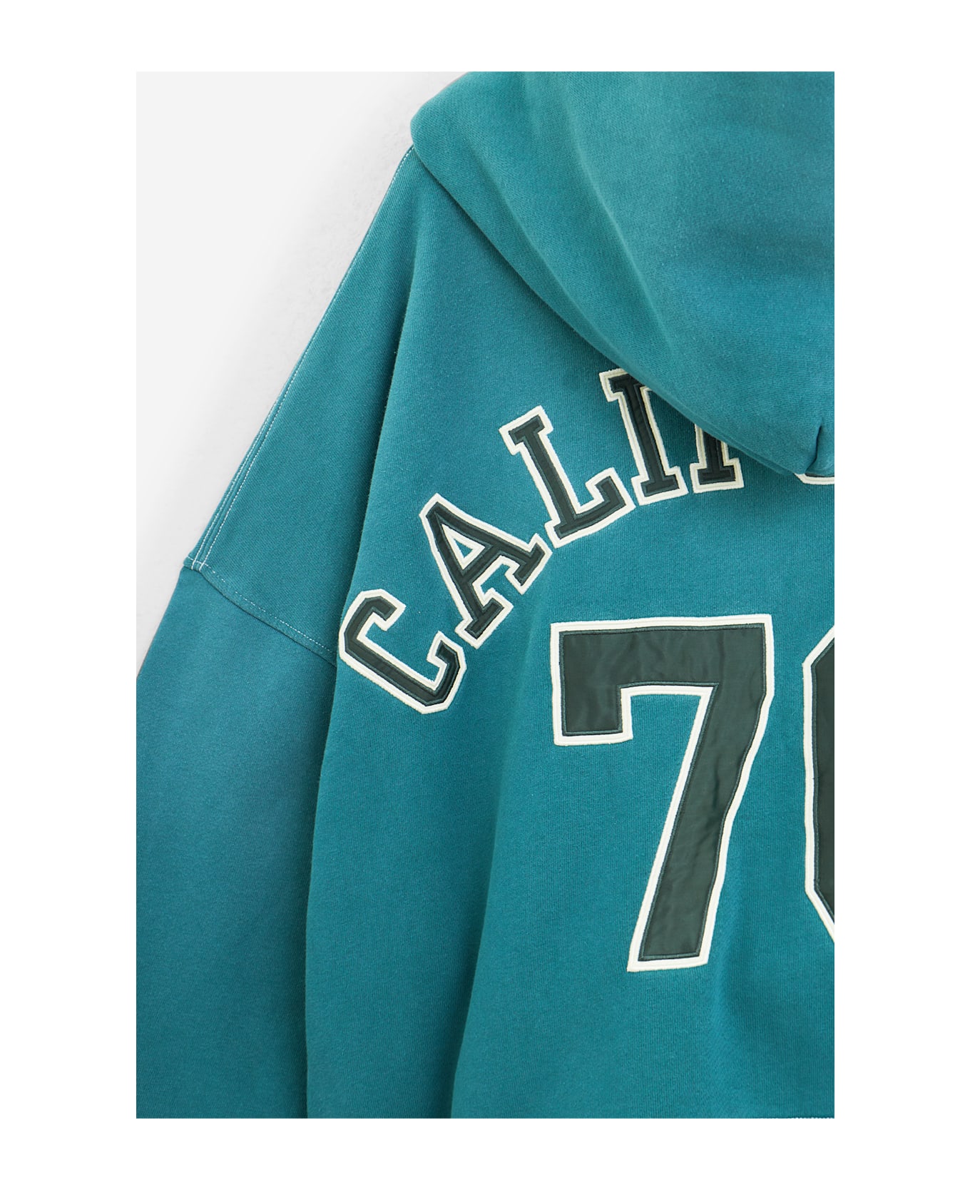 ERL Letterman Hoodie Sweatshirt - green