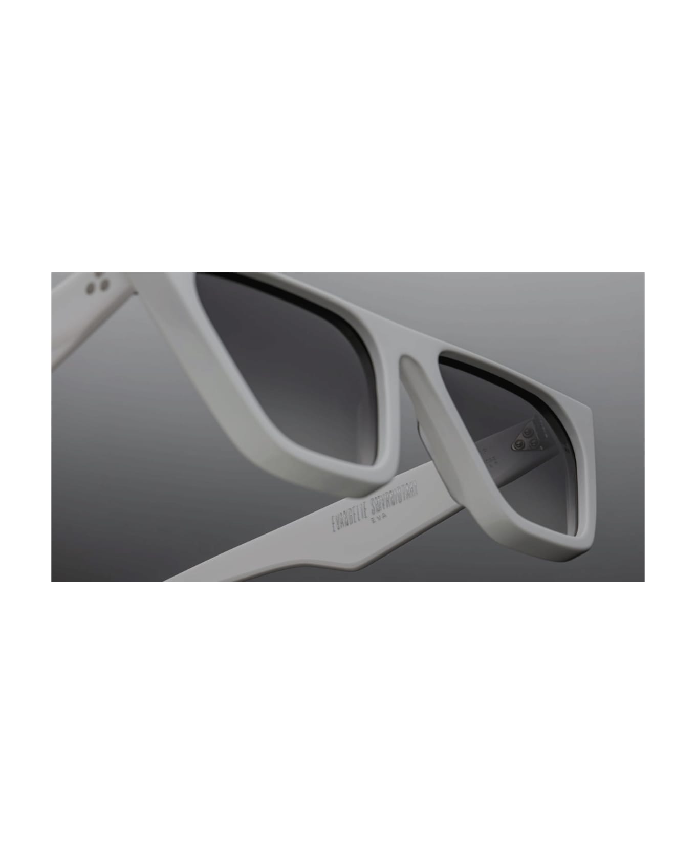 Jacques Marie Mage Eva - White Sunglasses - White サングラス