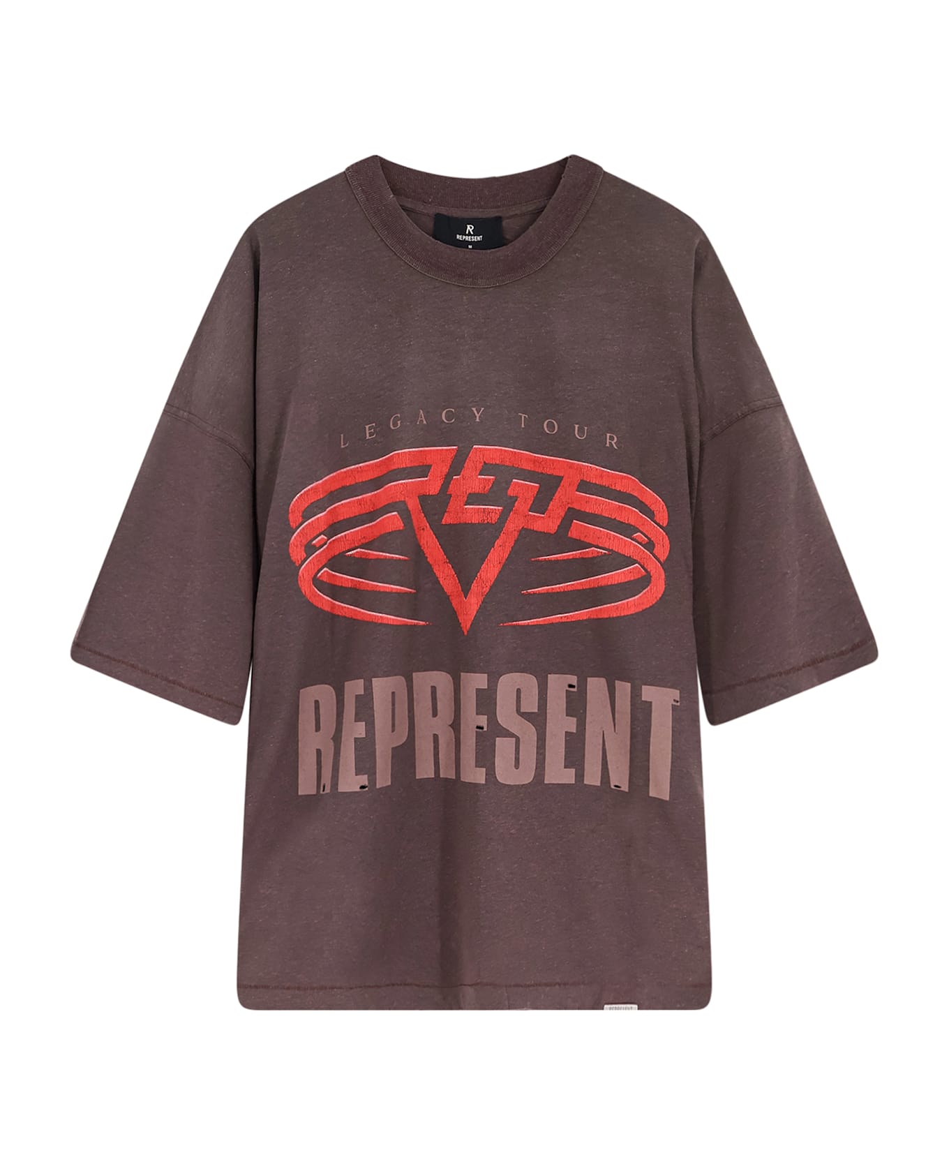 REPRESENT Living Legacy Reversible Organic Cotton And Hemp T-shirt - Black