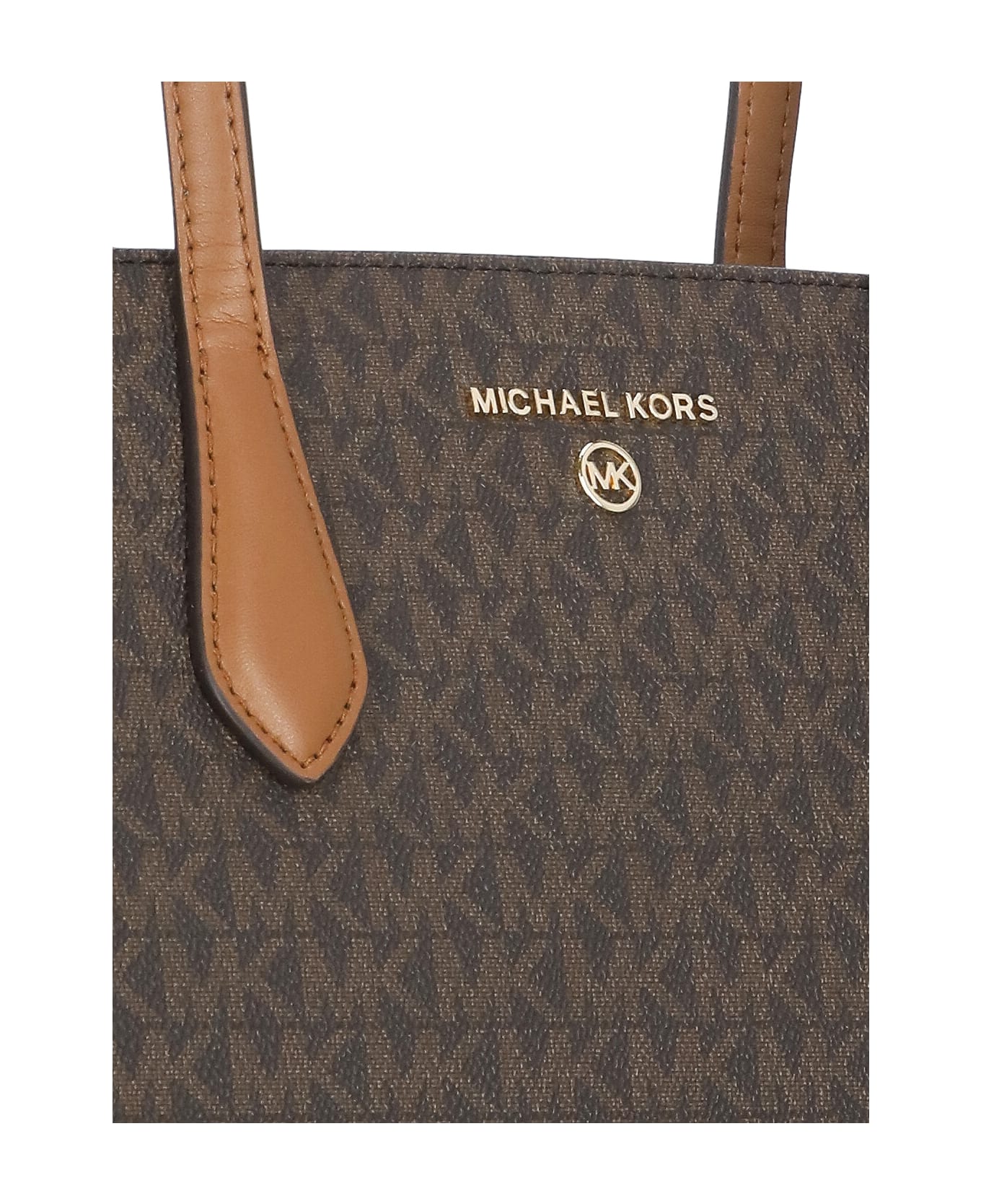 Michael Kors Marilyn Medium Tote Bag With Logo - Brown