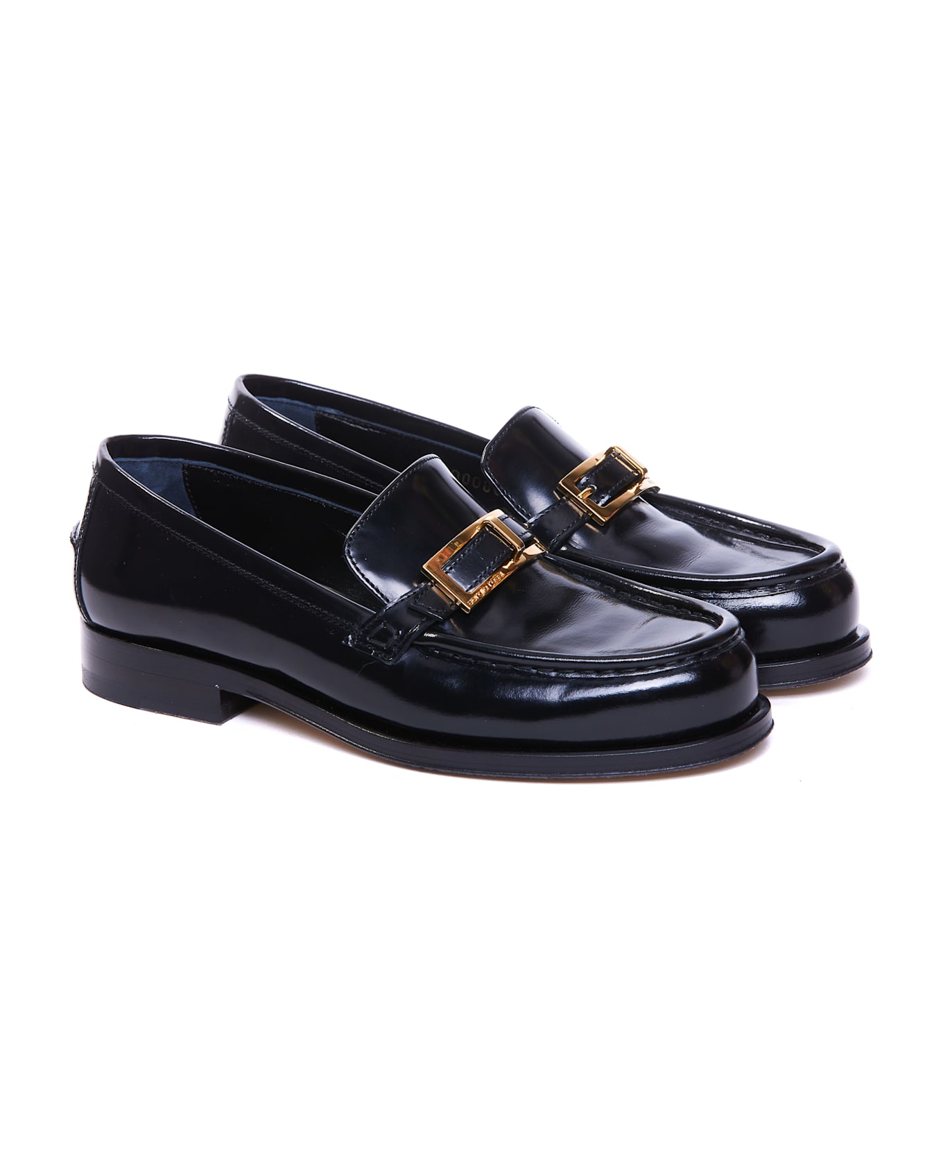 Sergio Rossi Sr Nora Loafers - Black