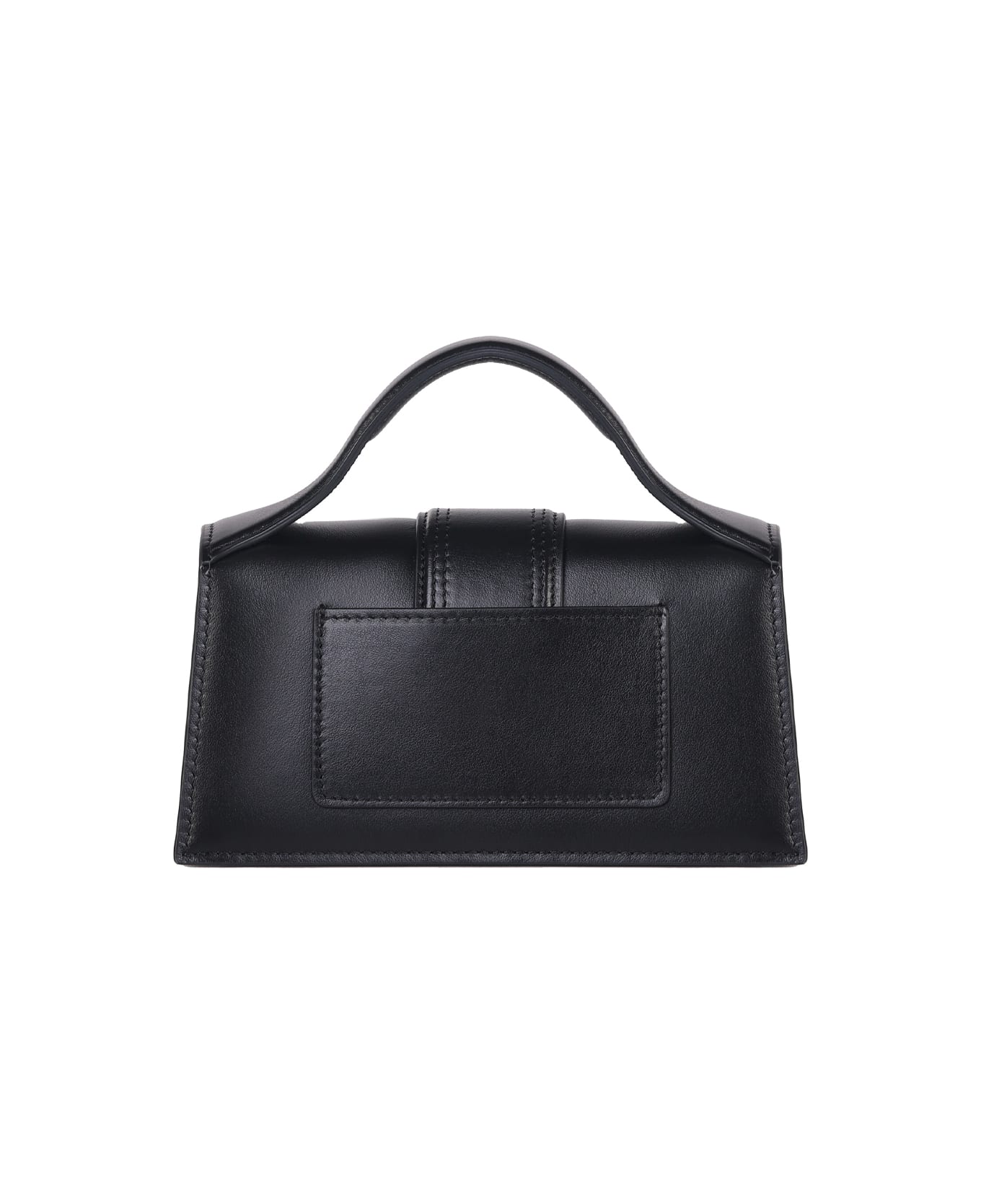Jacquemus Le Bambino Leather Top Handle Bag - Black