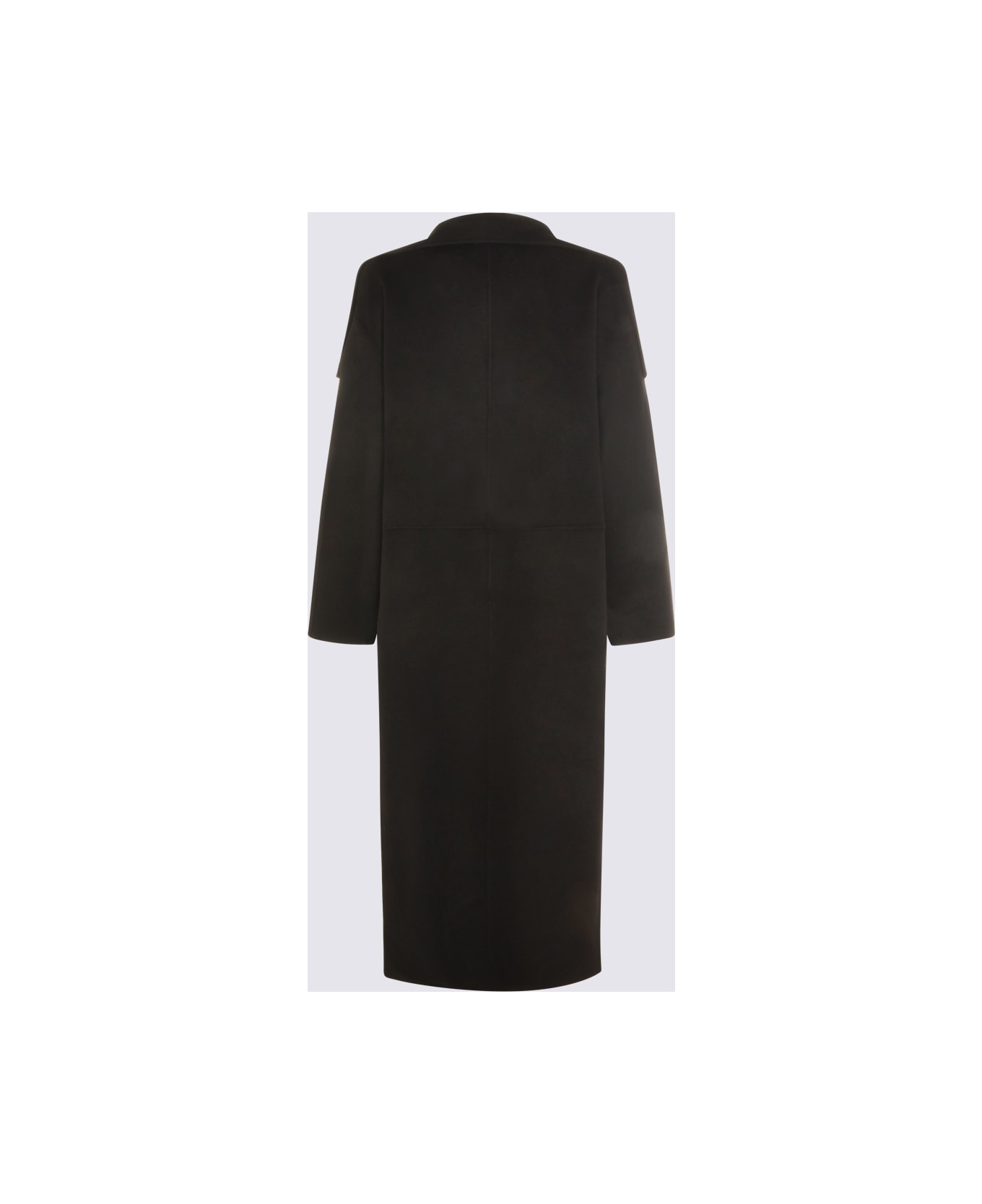 Totême Black Wool Coat - Nero