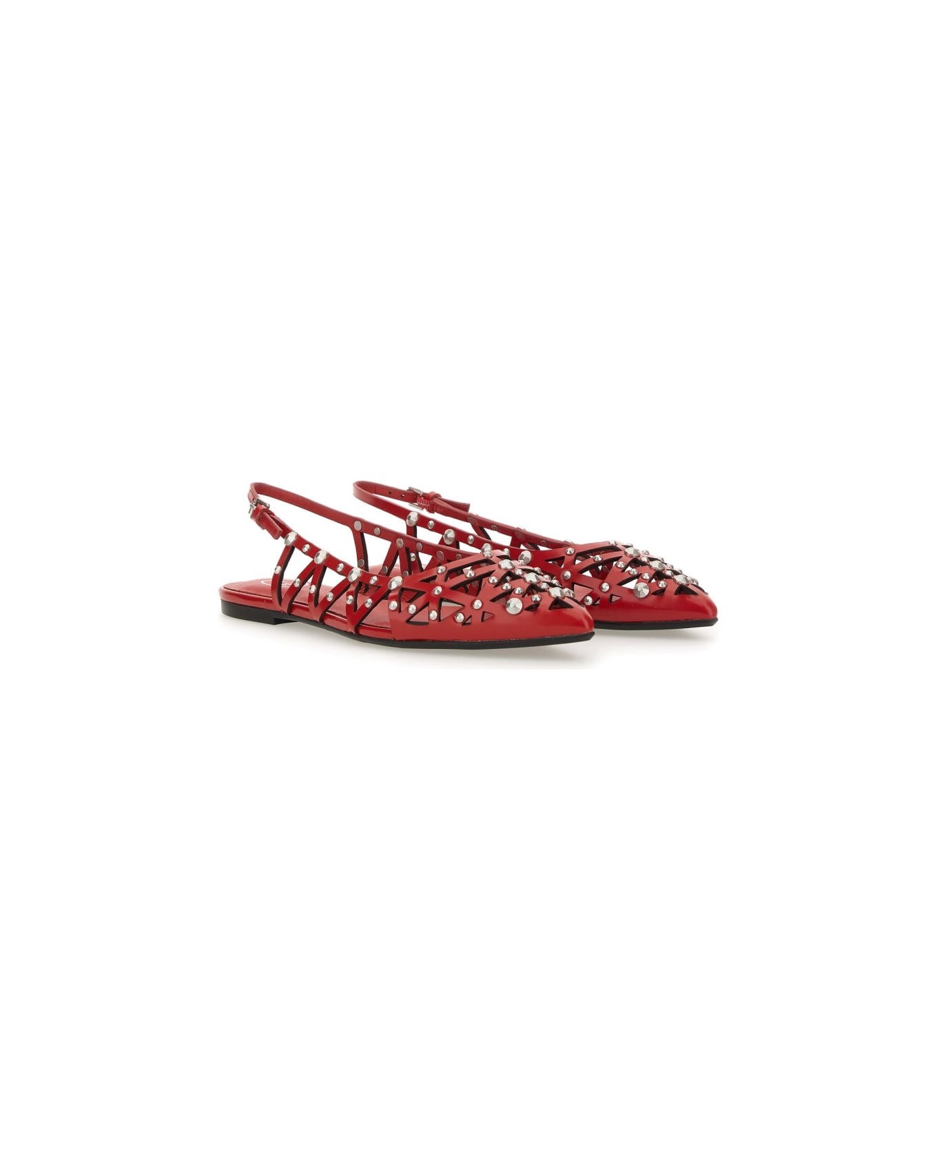 Ash Ballerina Slingbakc "bazaar" - RED