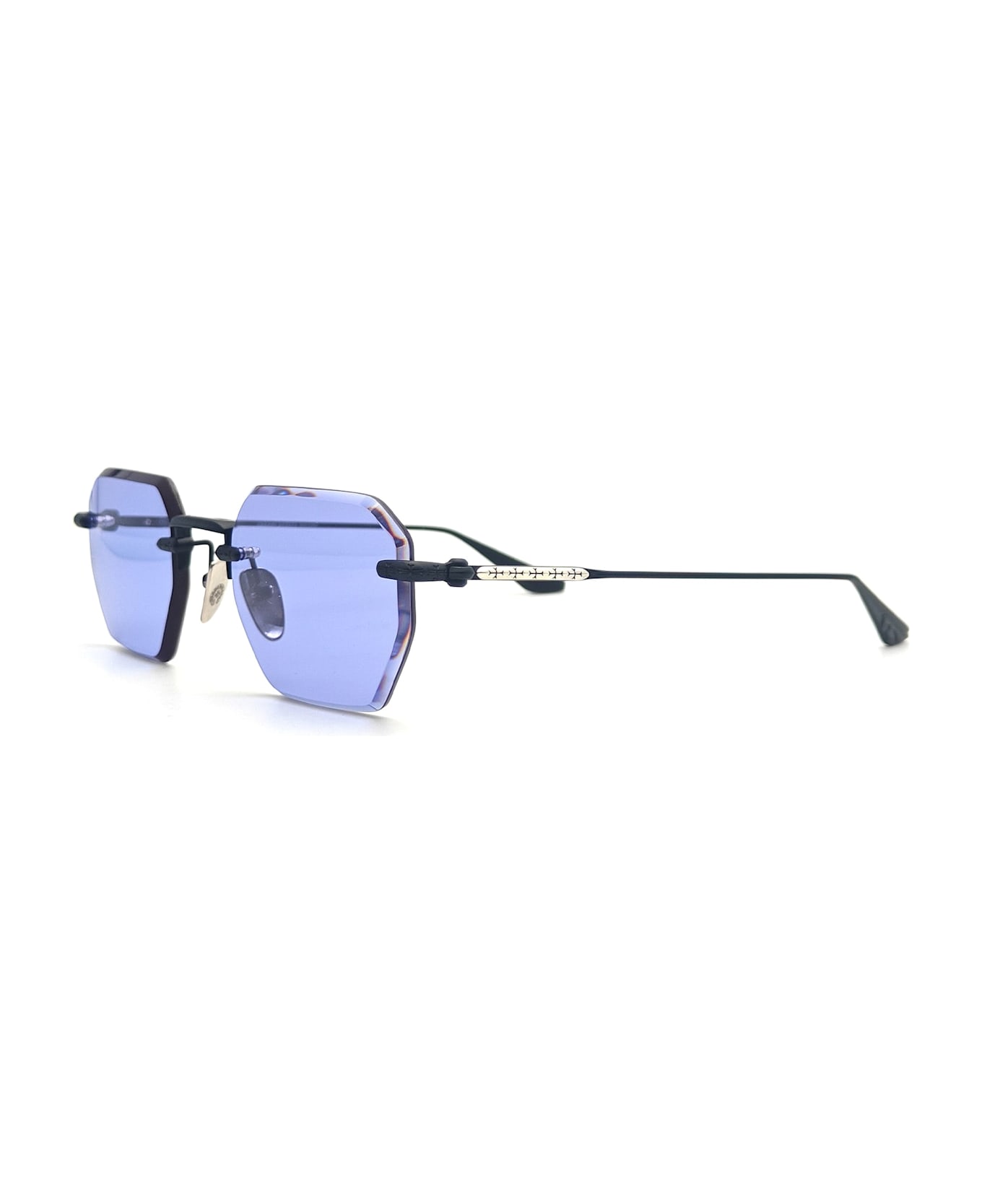 Chrome Hearts Hole Shot - Matte Black Sunglasses - Black