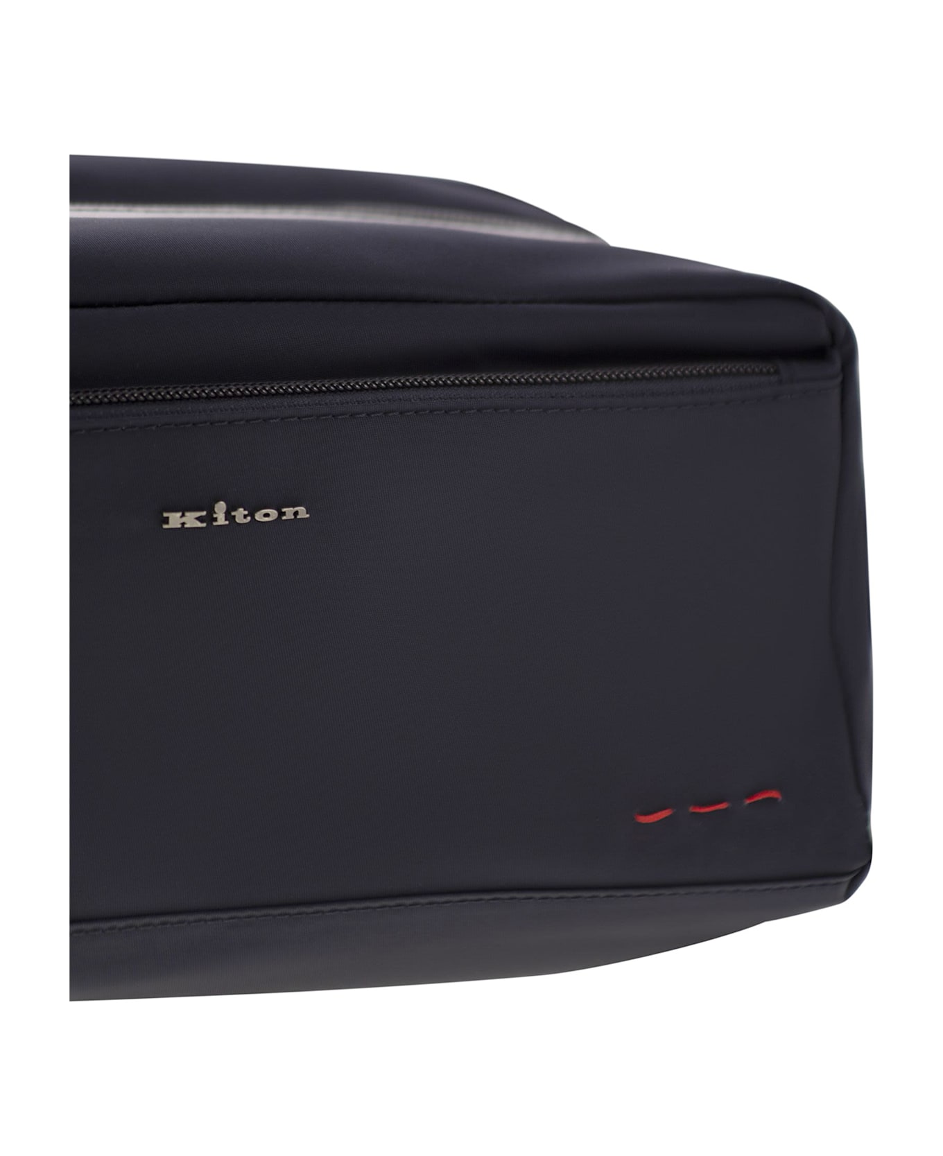 Kiton Beauty Case In Nylon - Blue