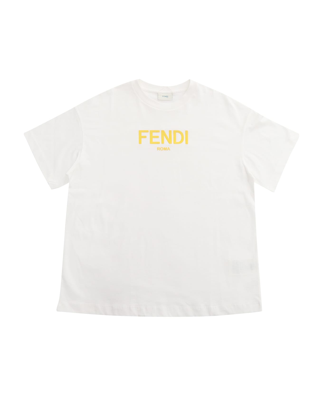 Fendi Jersey T-shirt - WHITE