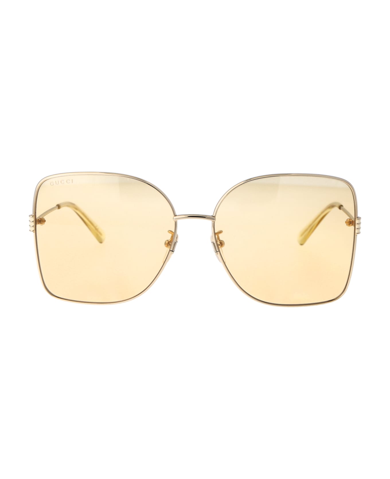 Gucci Eyewear Gg1282sa Sunglasses - 005 GOLD GOLD ORANGE