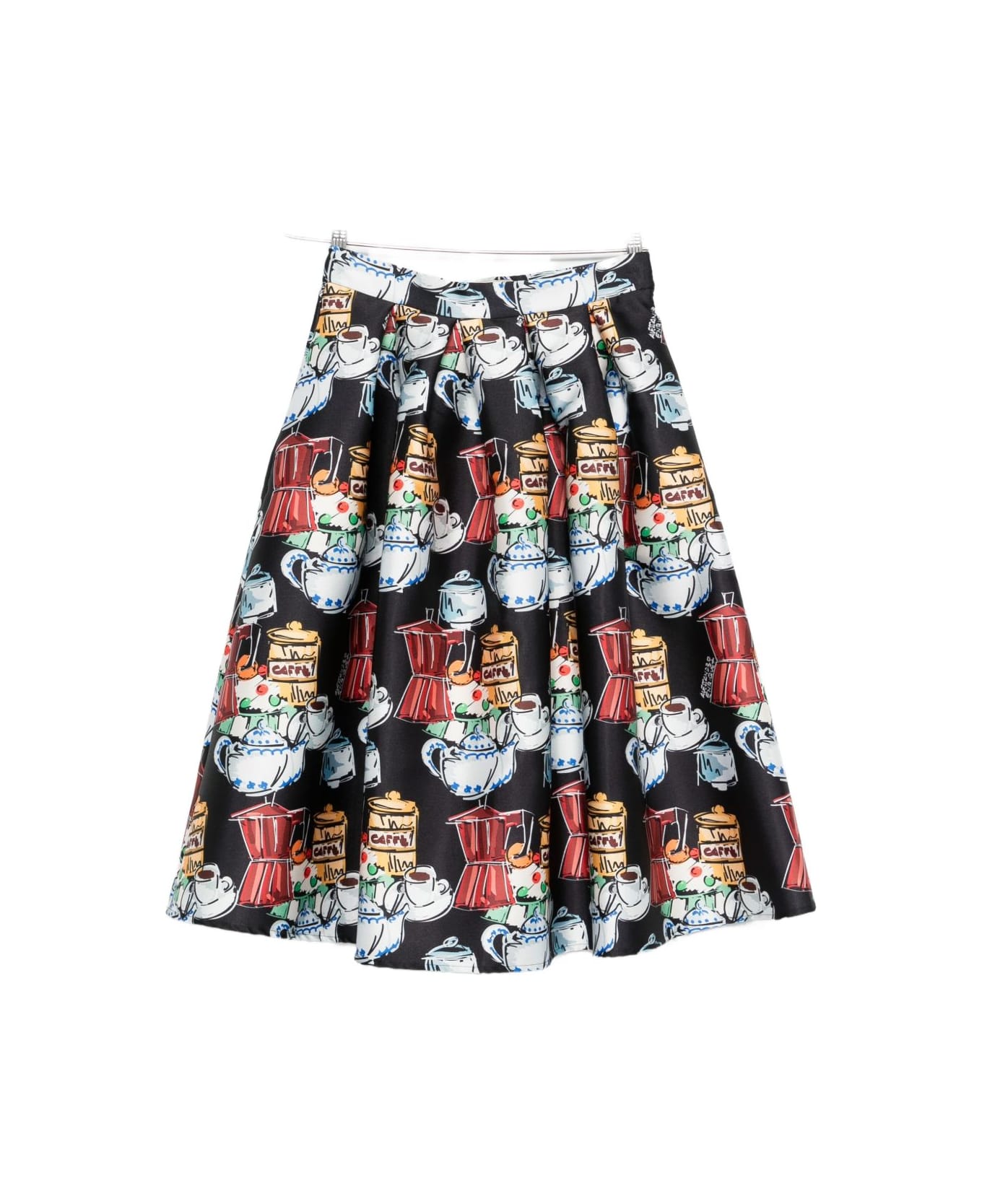 Alessandro Enriquez Printed Midi Skirt - MultiColour