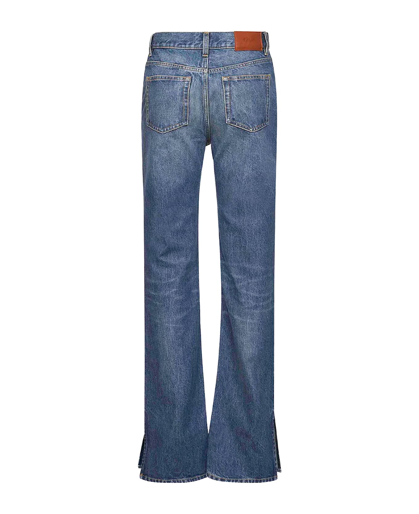 Chloé Straight Leg Jeans - Faded Indigo