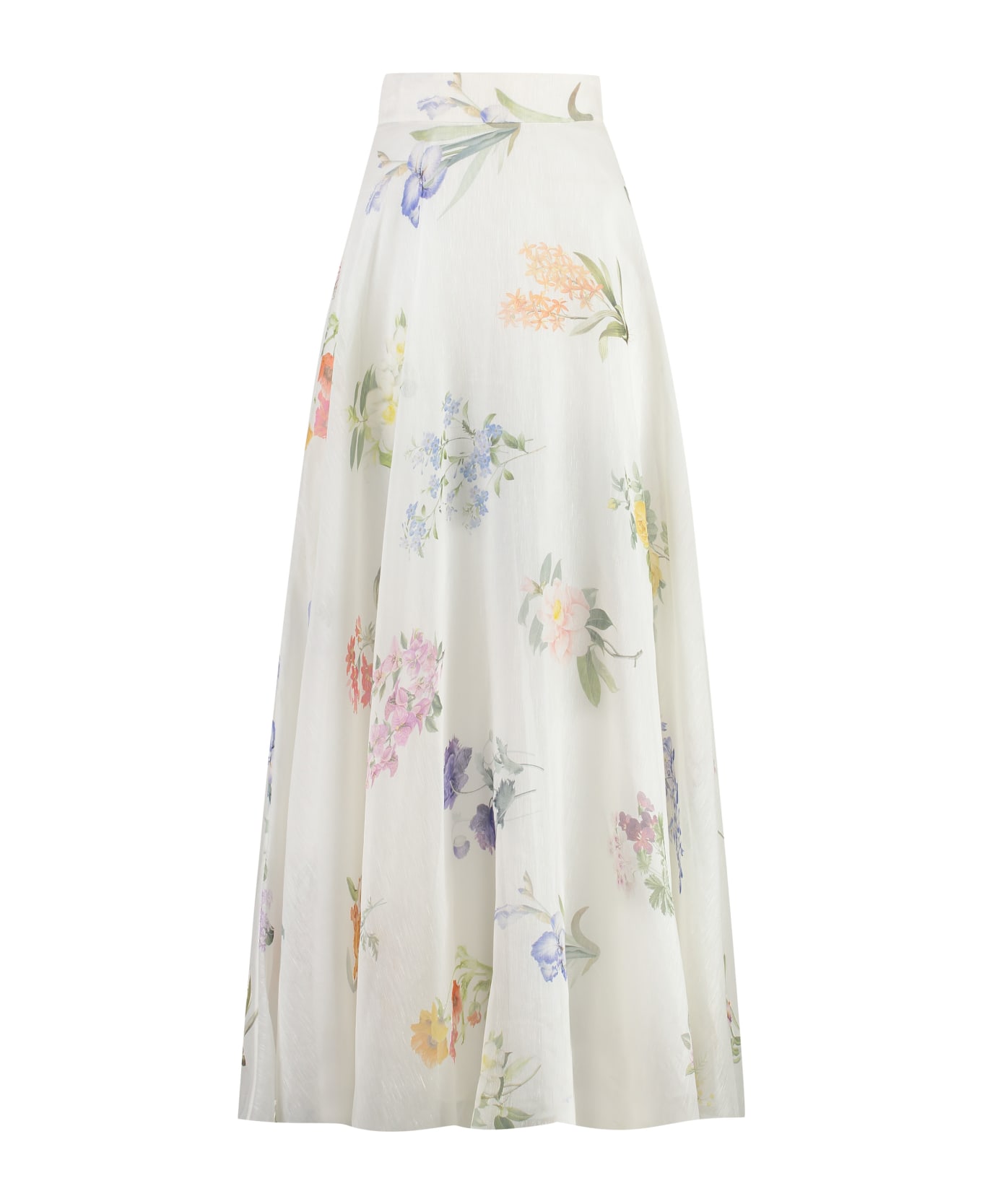 Zimmermann Linen Blend Skirt - Ivory スカート