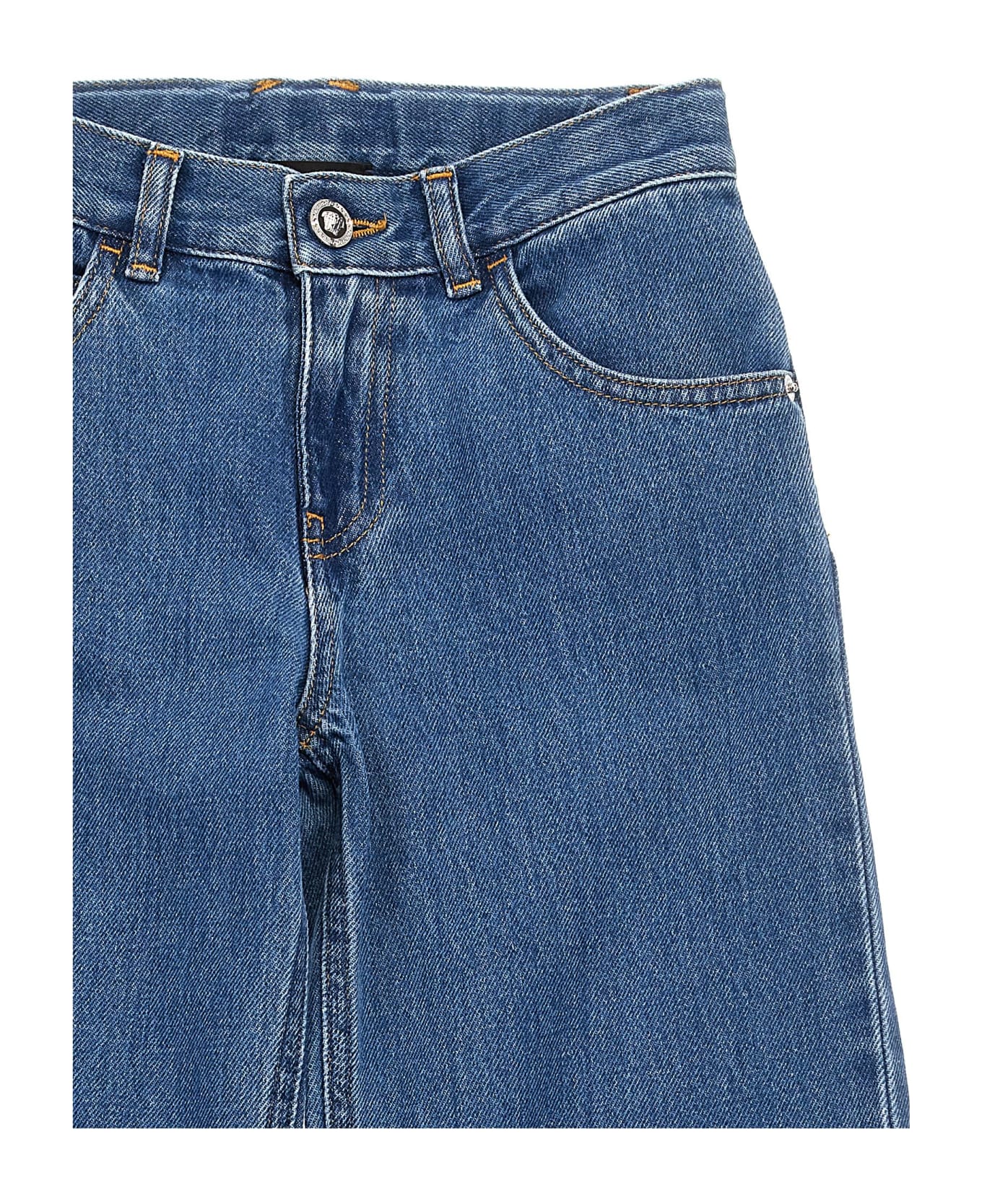 Versace 'medusa' Jeans - Blue