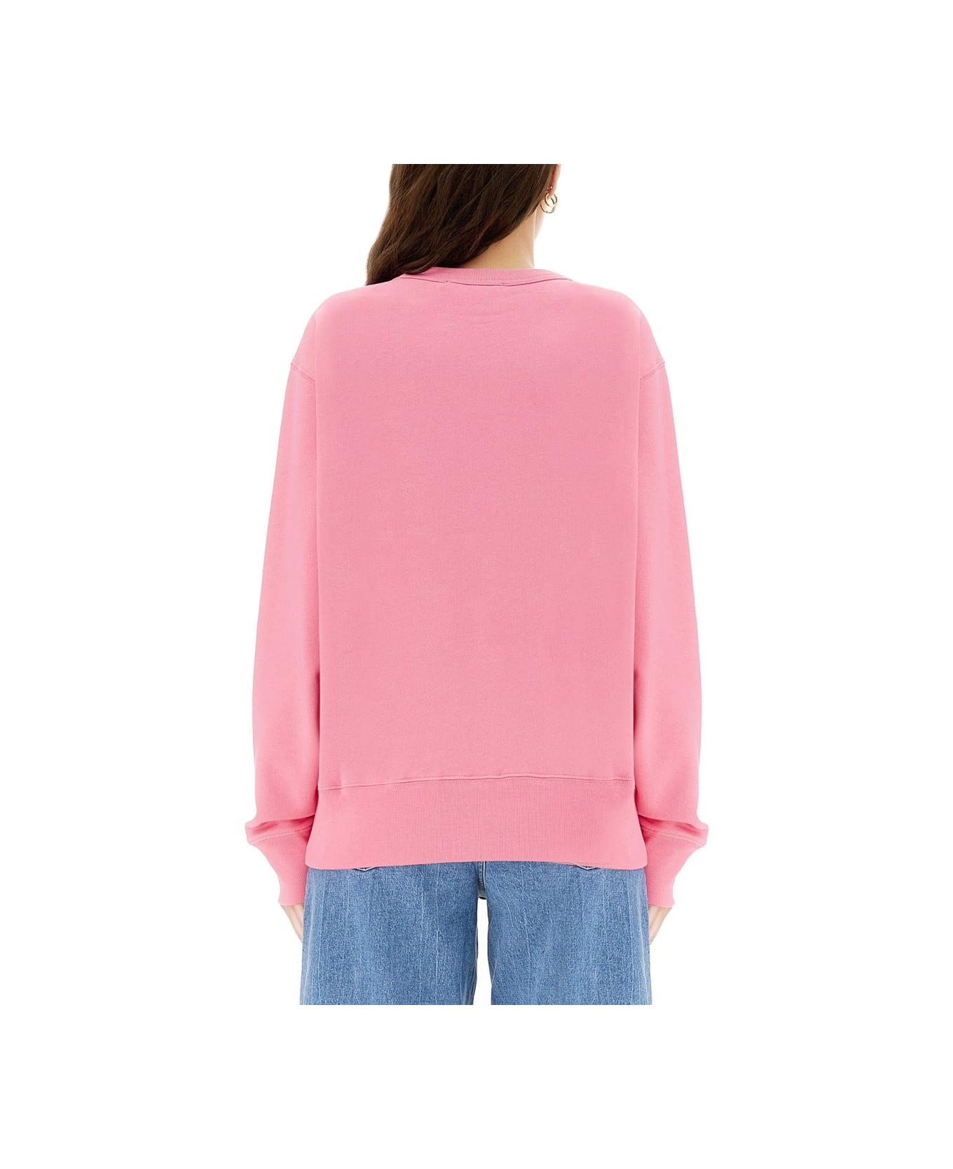 Acne Studios Face Sweatshirt - PINK