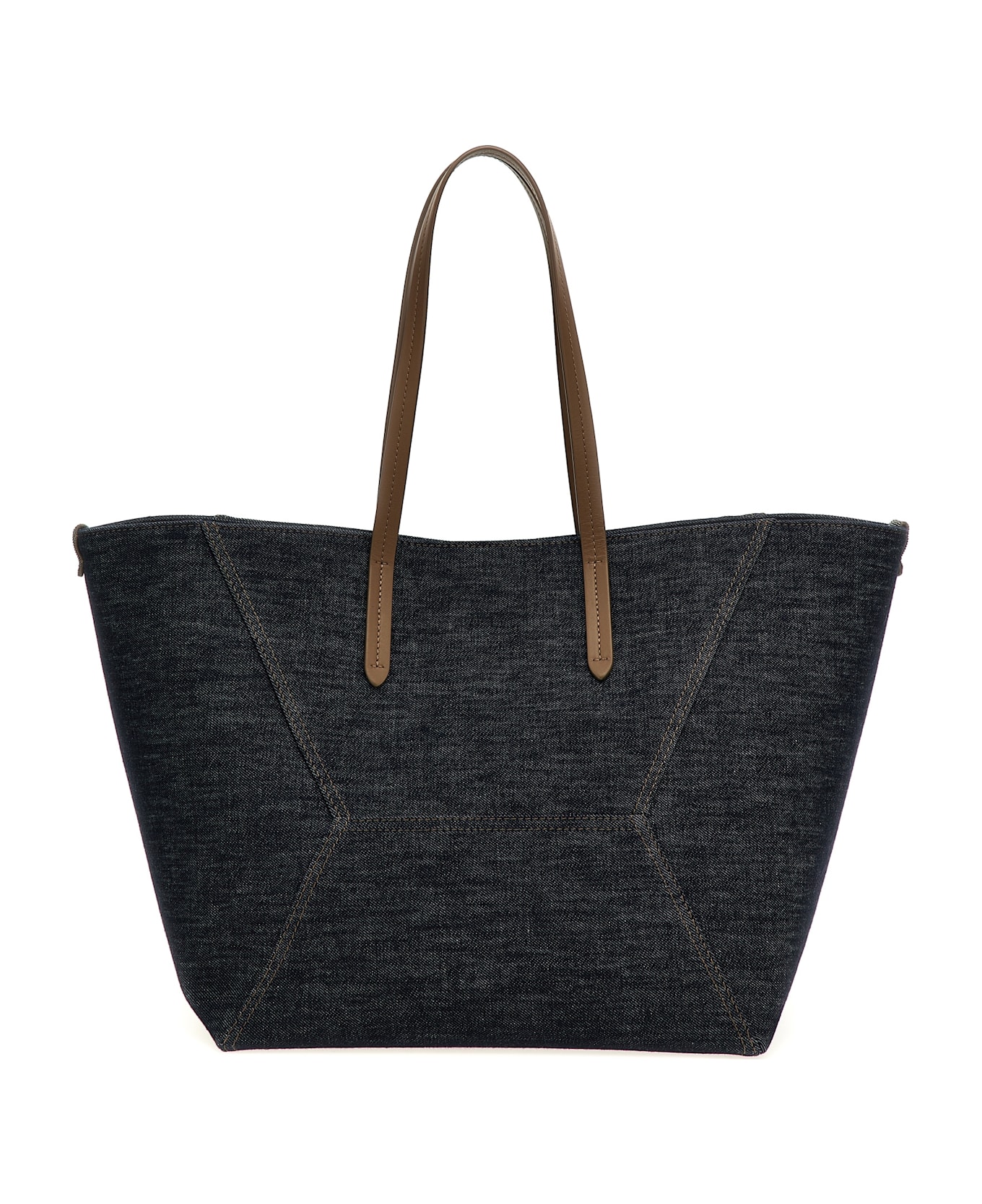 Brunello Cucinelli 
bc Duo
 Shopping Bag - Blue