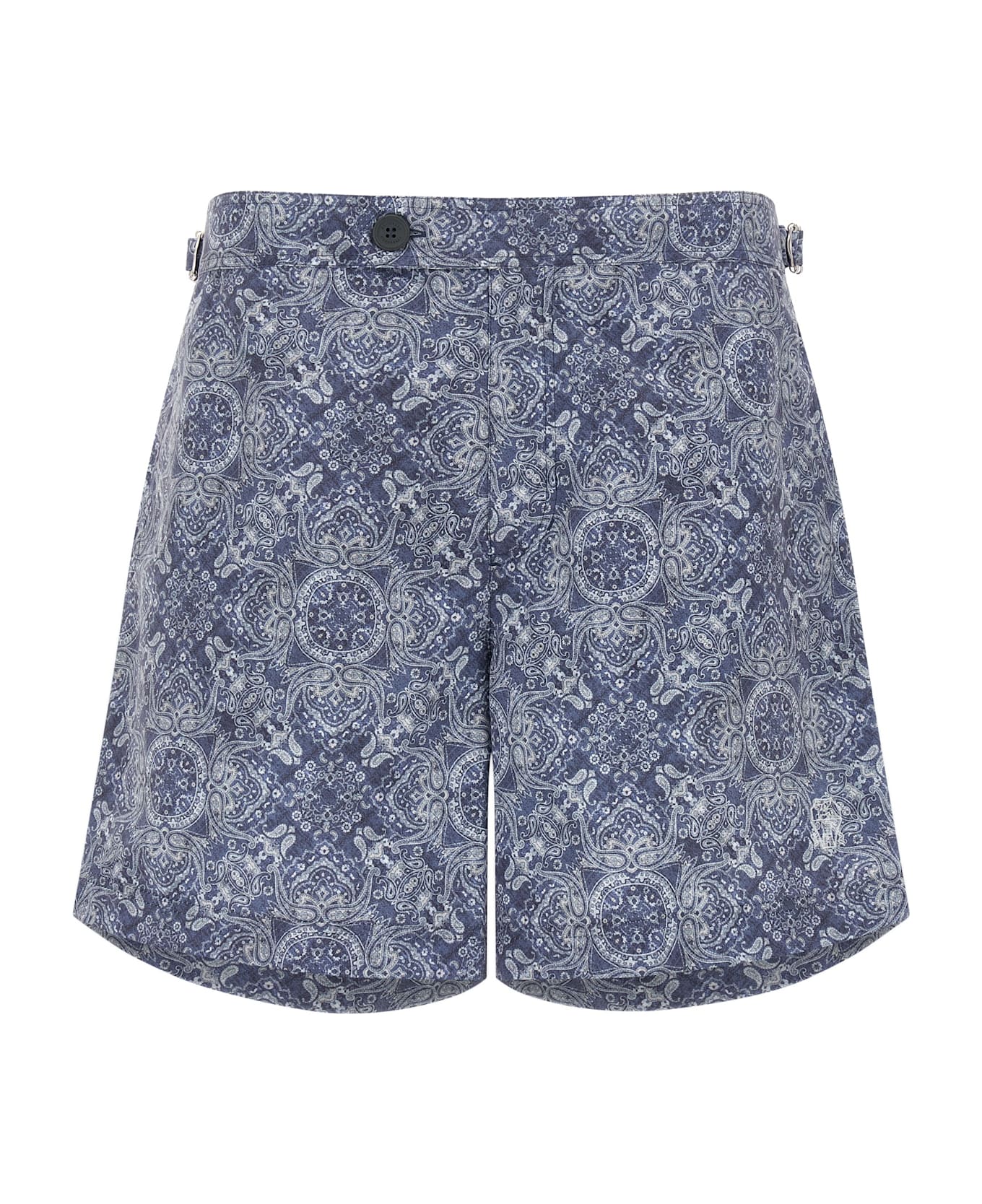 Brunello Cucinelli Paisley Print Swimsuit - Blue