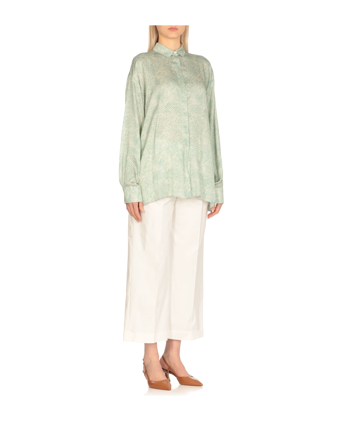 PT Torino Shirt With Pattern - Green