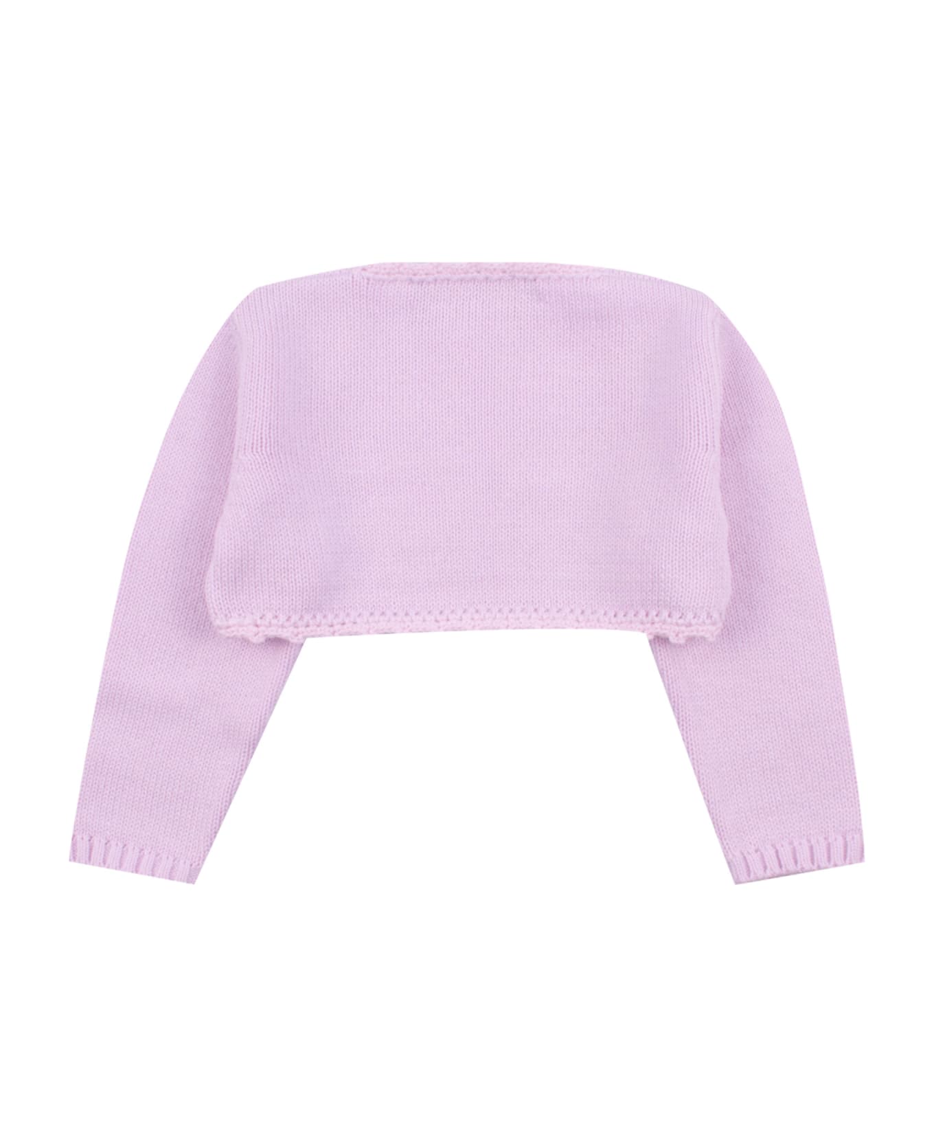 La stupenderia Cotton Sweater - Rose