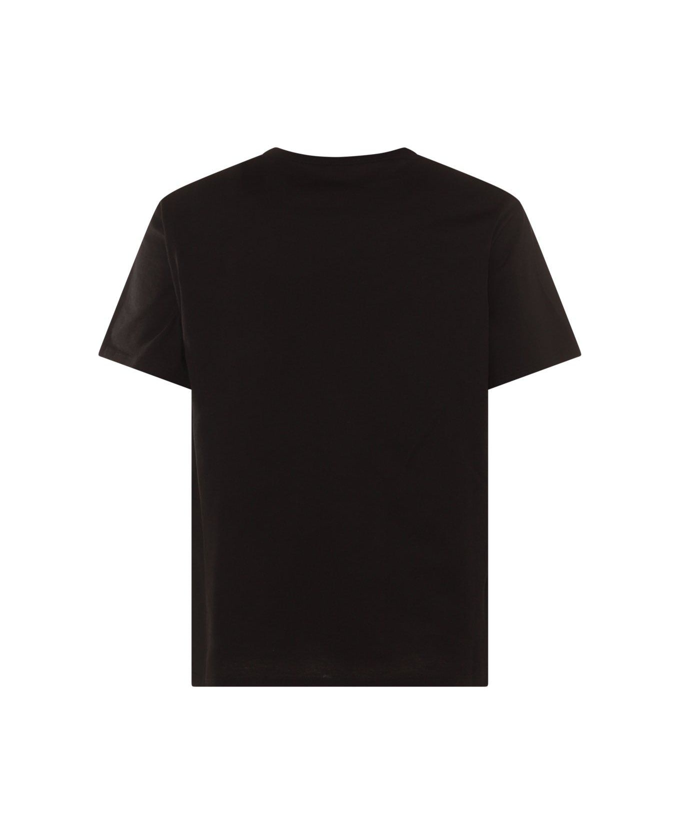 Alexander McQueen Floral Skull T-shirt - BLACK シャツ