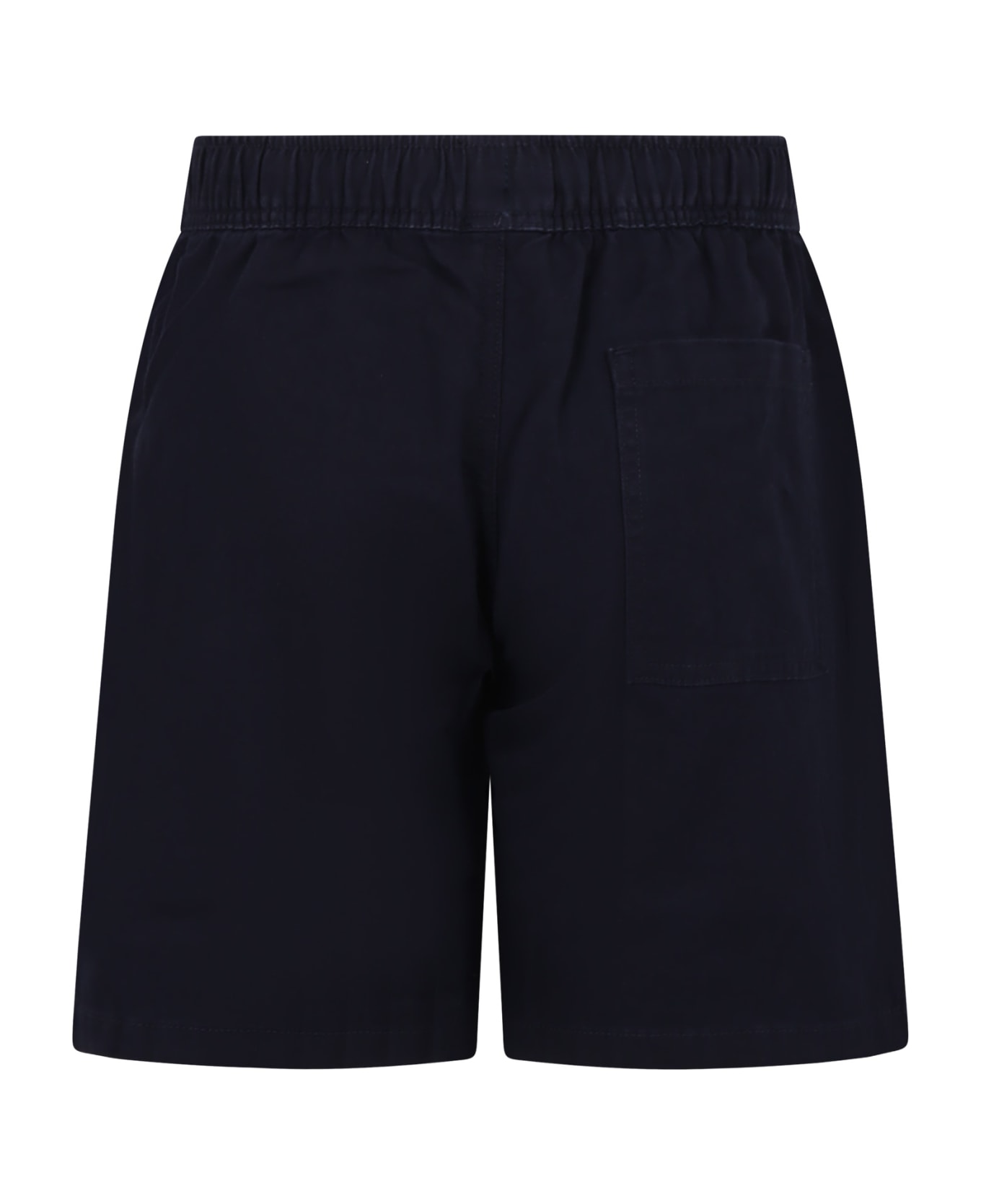 Petit Bateau Blue Shorts For Boy - Blue ボトムス