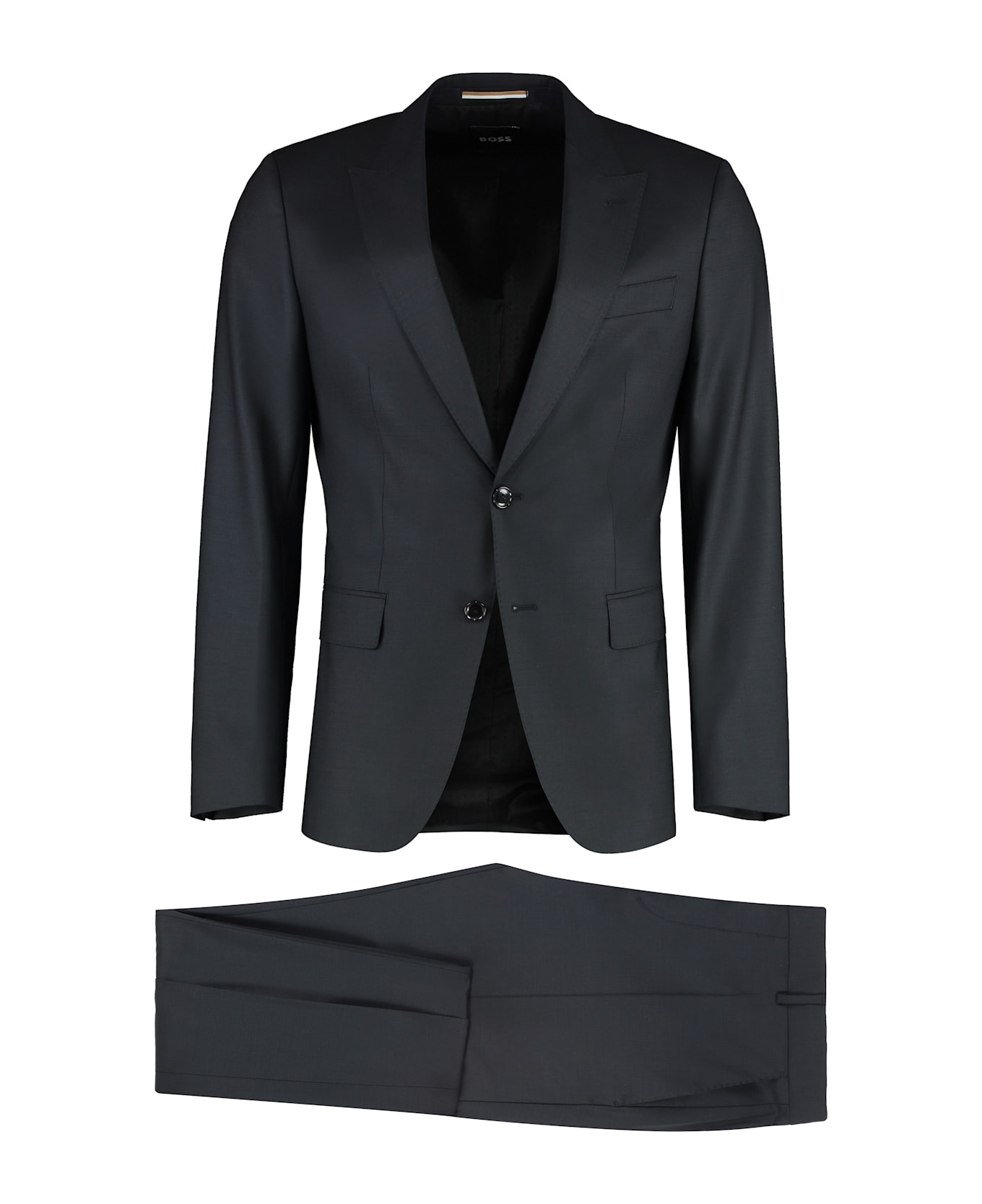 Hugo Boss Wool Two-pieces Suit - blue