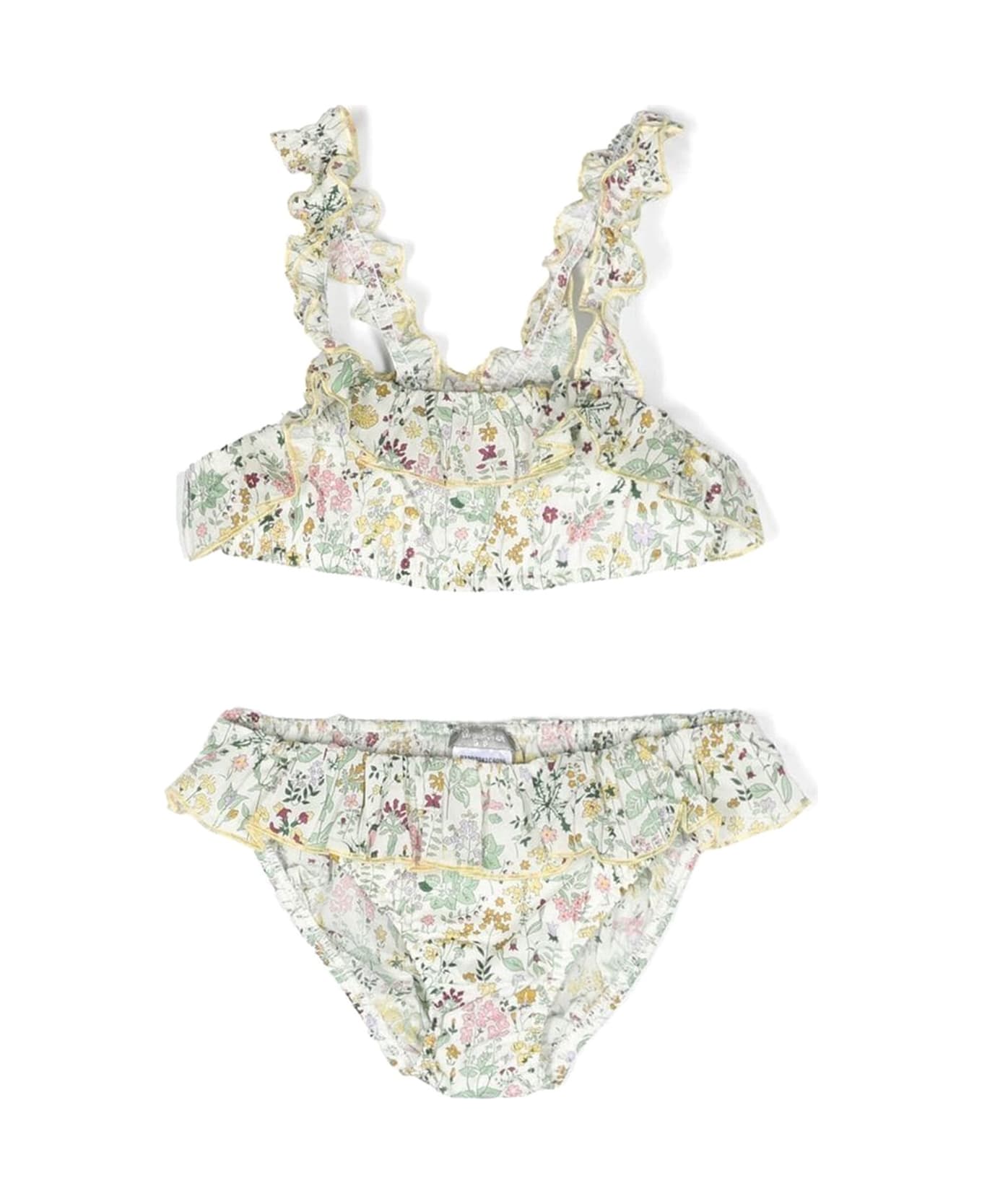 Il Gufo Two-piece Swimsuit With Ruffles - MULTICOLOR