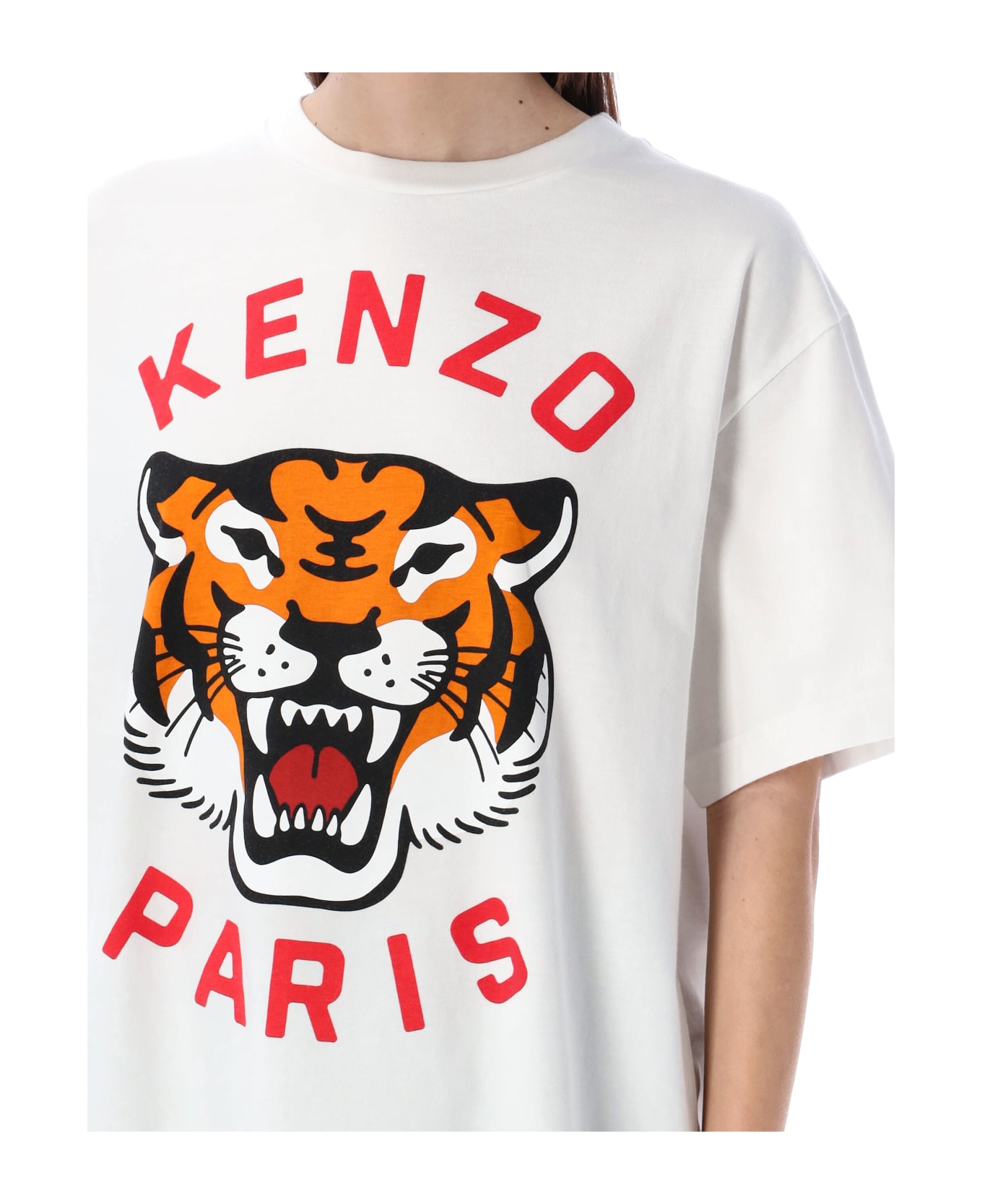 Kenzo Lucky Tiger T-shirt - WHITE