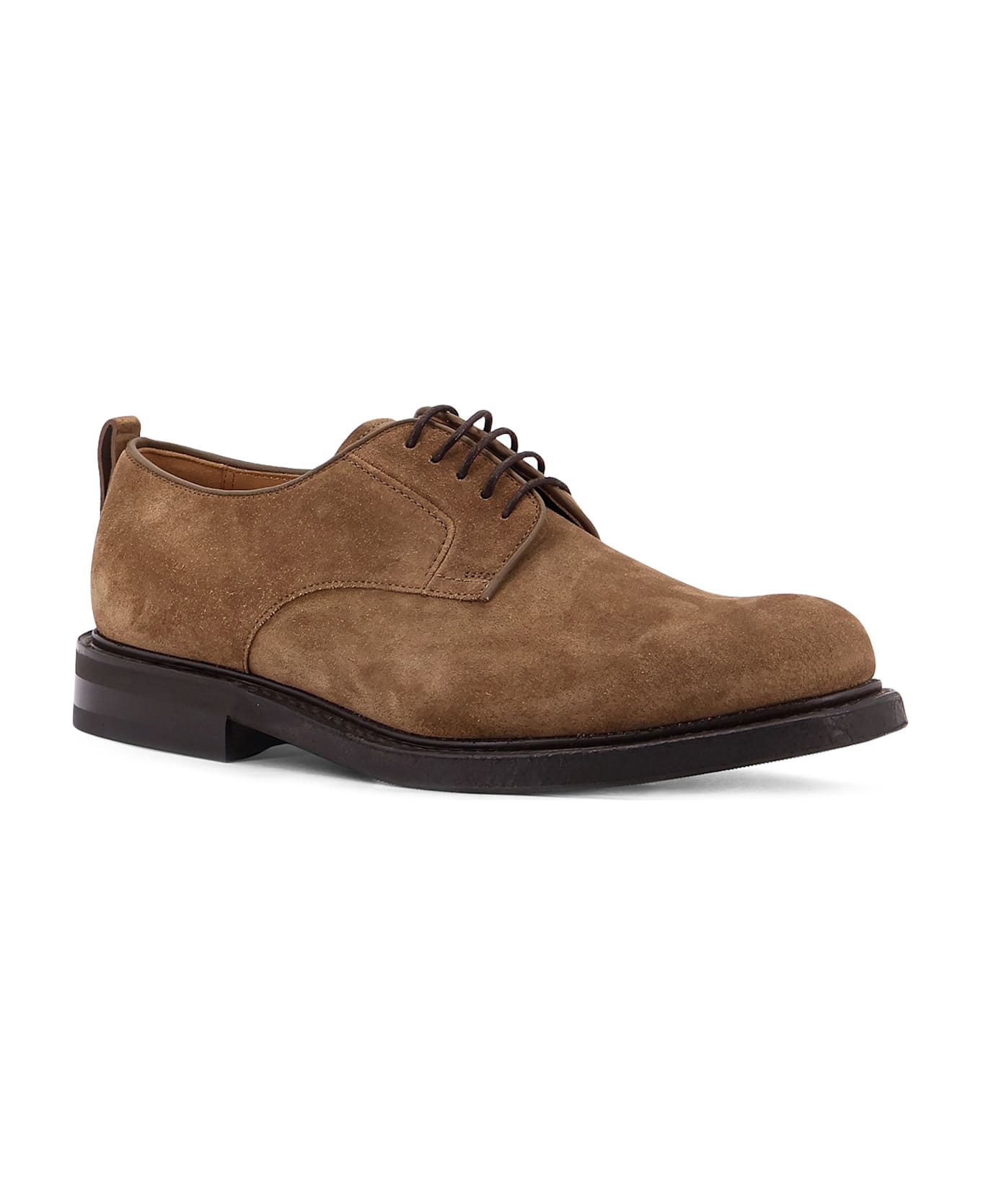 Church
s Pentire 2.0 Suede Low-top Lace-up Shoes - SIGAR