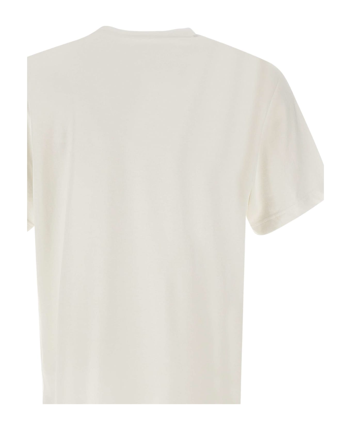 Lacoste Cotton T-shirt - WHITE シャツ